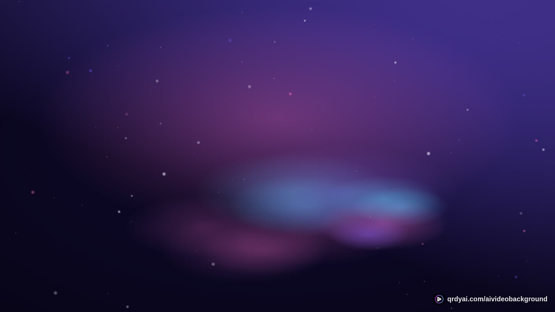 cosmos drift landscape loop video background preview