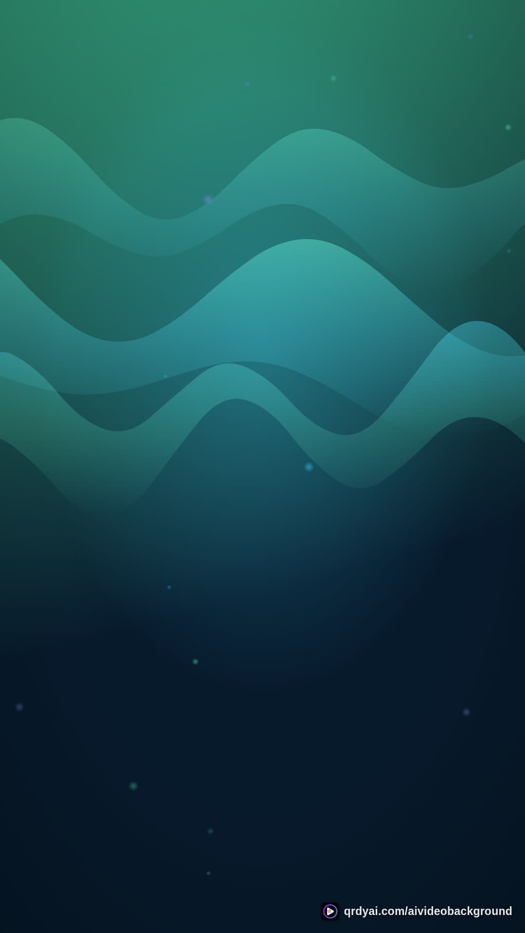 aurora breath portrait loop video background preview