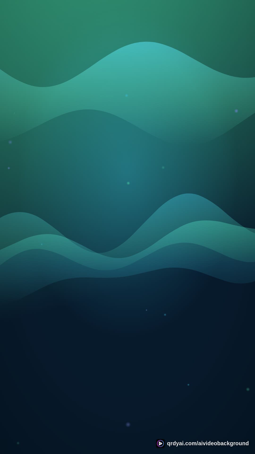 aurora breath portrait loop video background preview