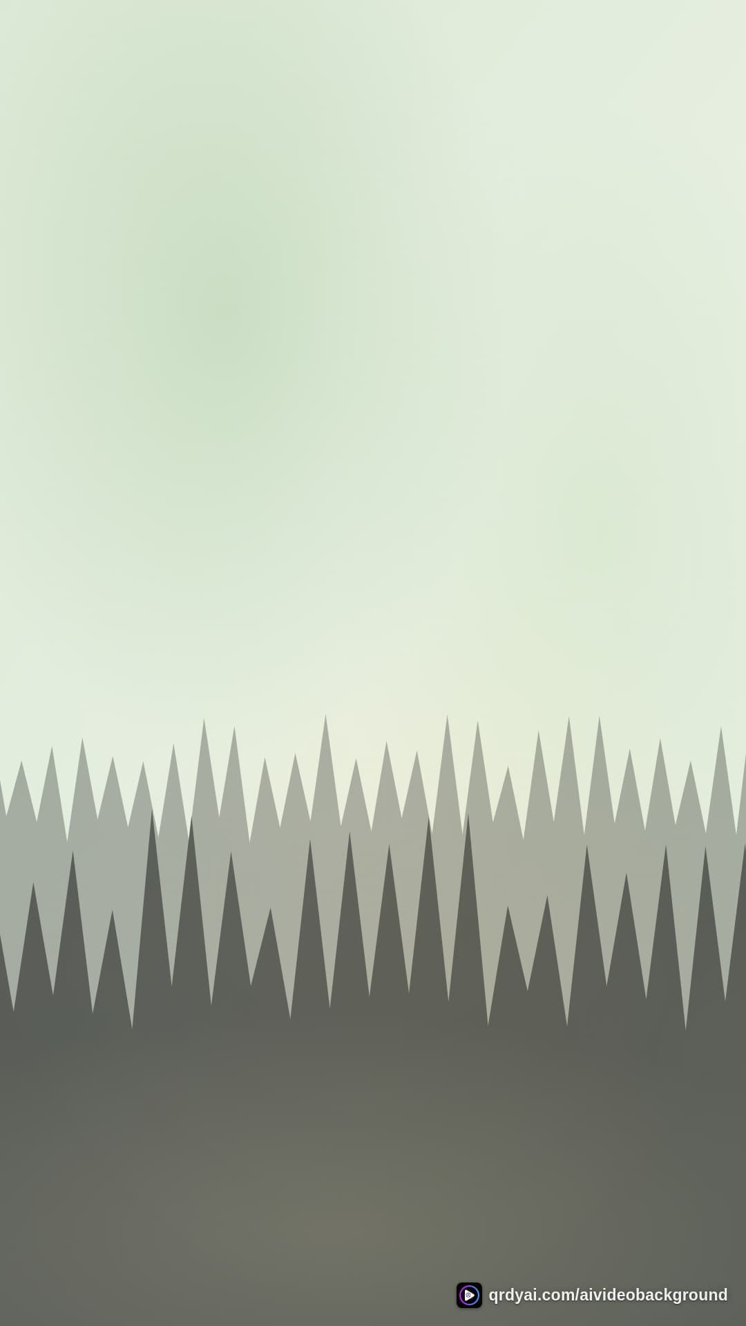 forest dawn portrait loop video background preview