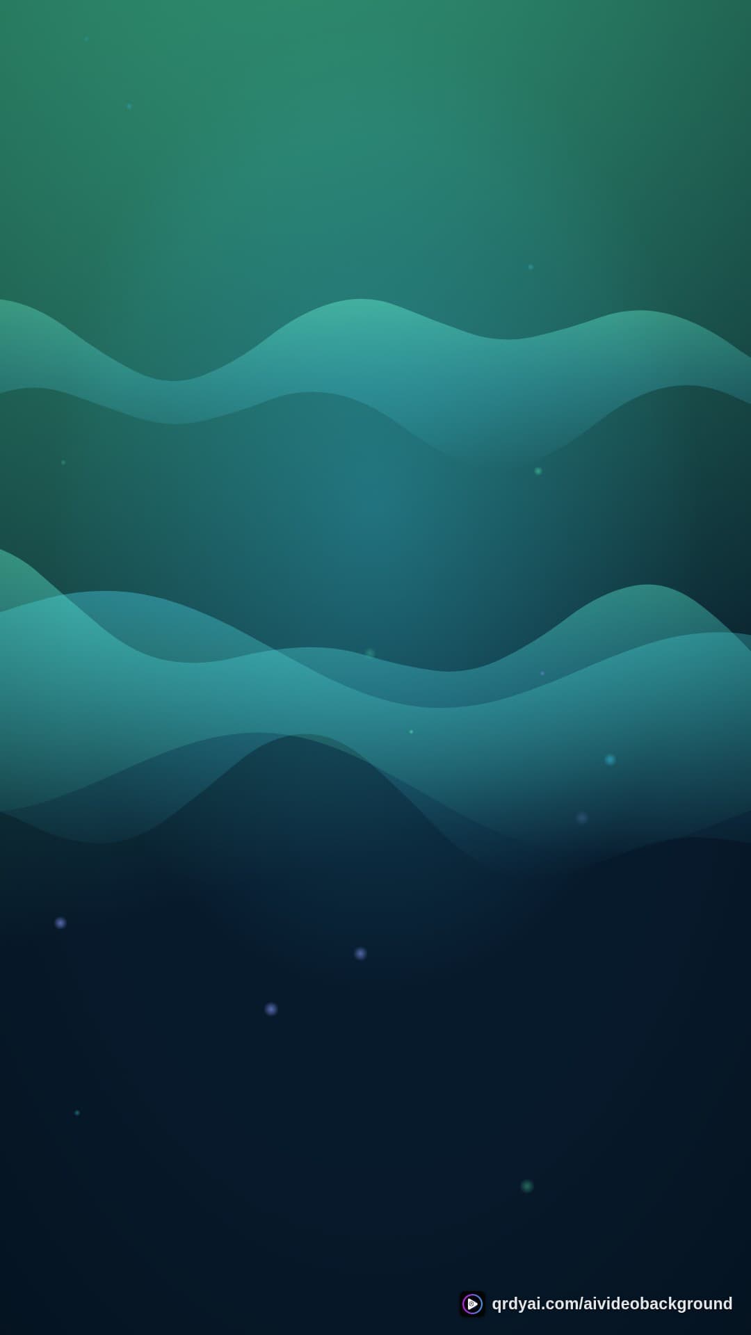 aurora breath portrait loop video background preview