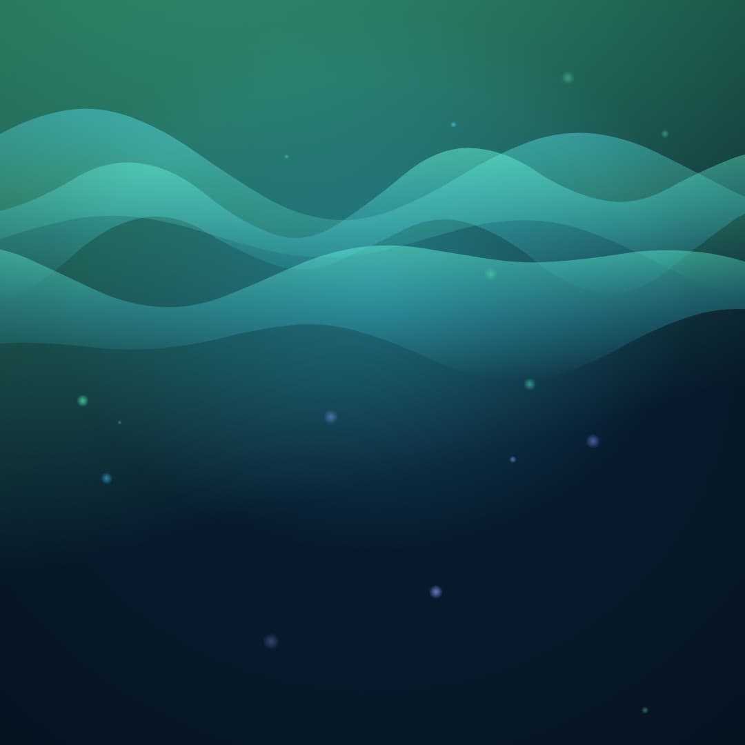 aurora breath square loop video background preview