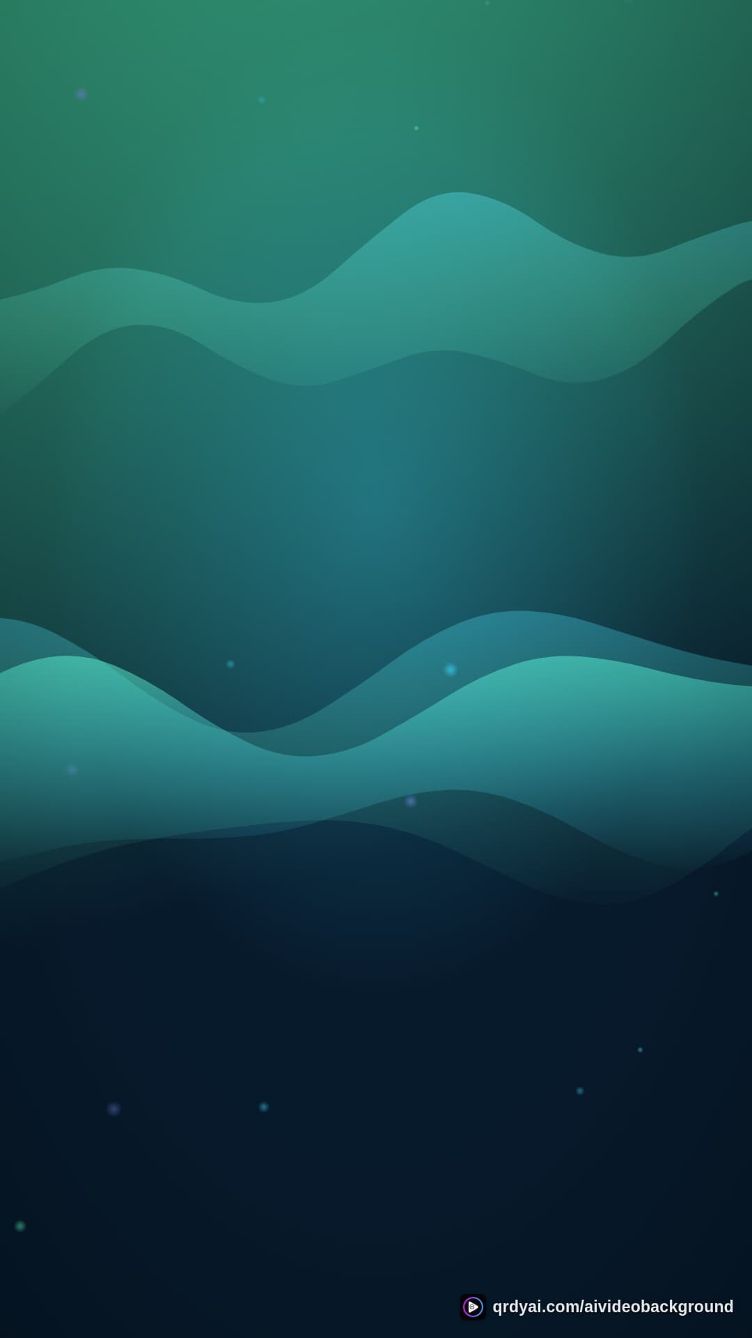 aurora breath portrait loop video background preview