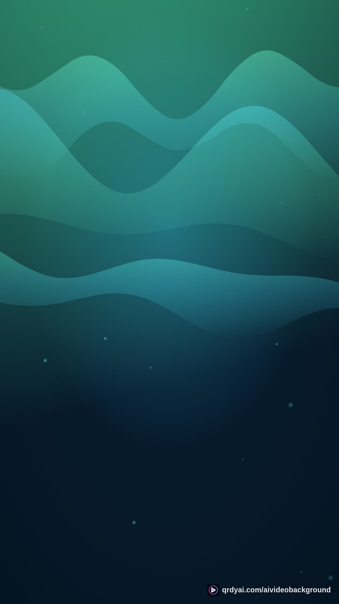 aurora breath portrait loop video background preview