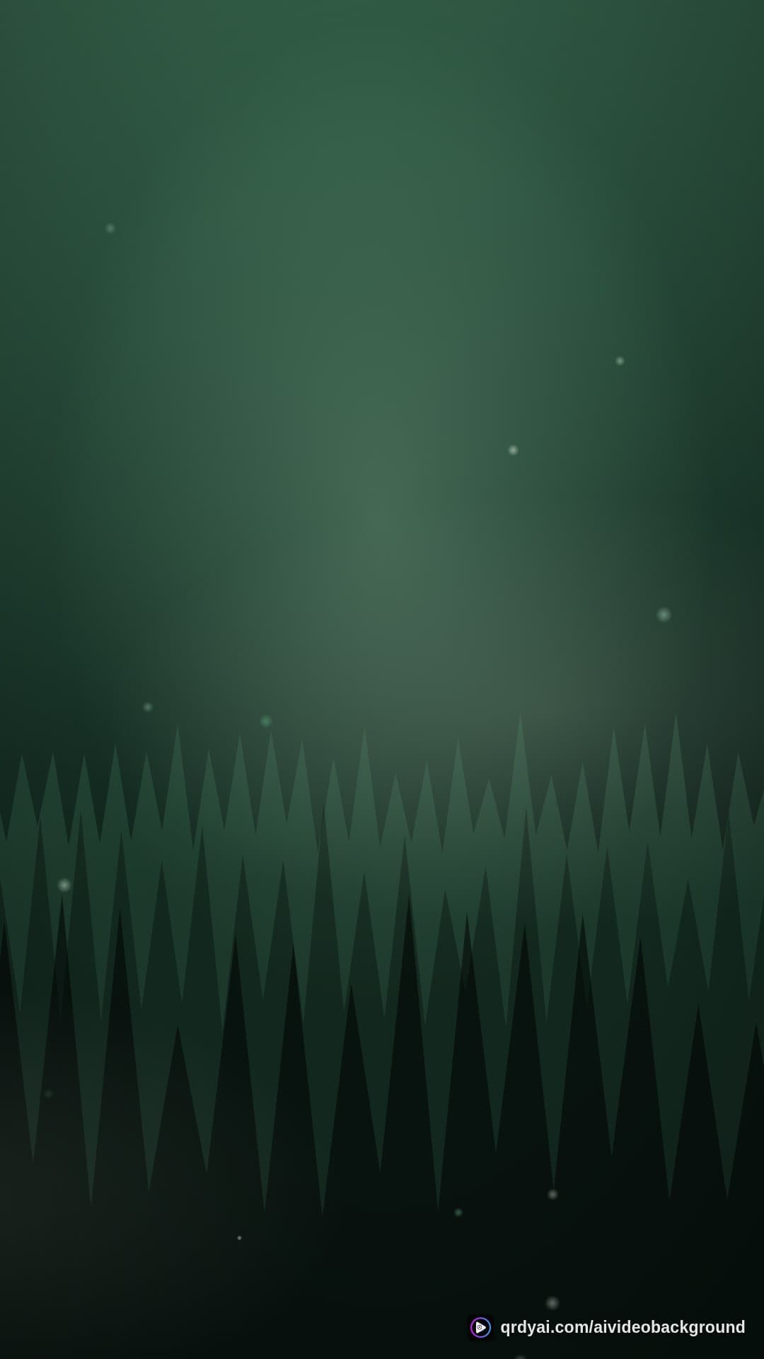 forest mist portrait loop video background preview