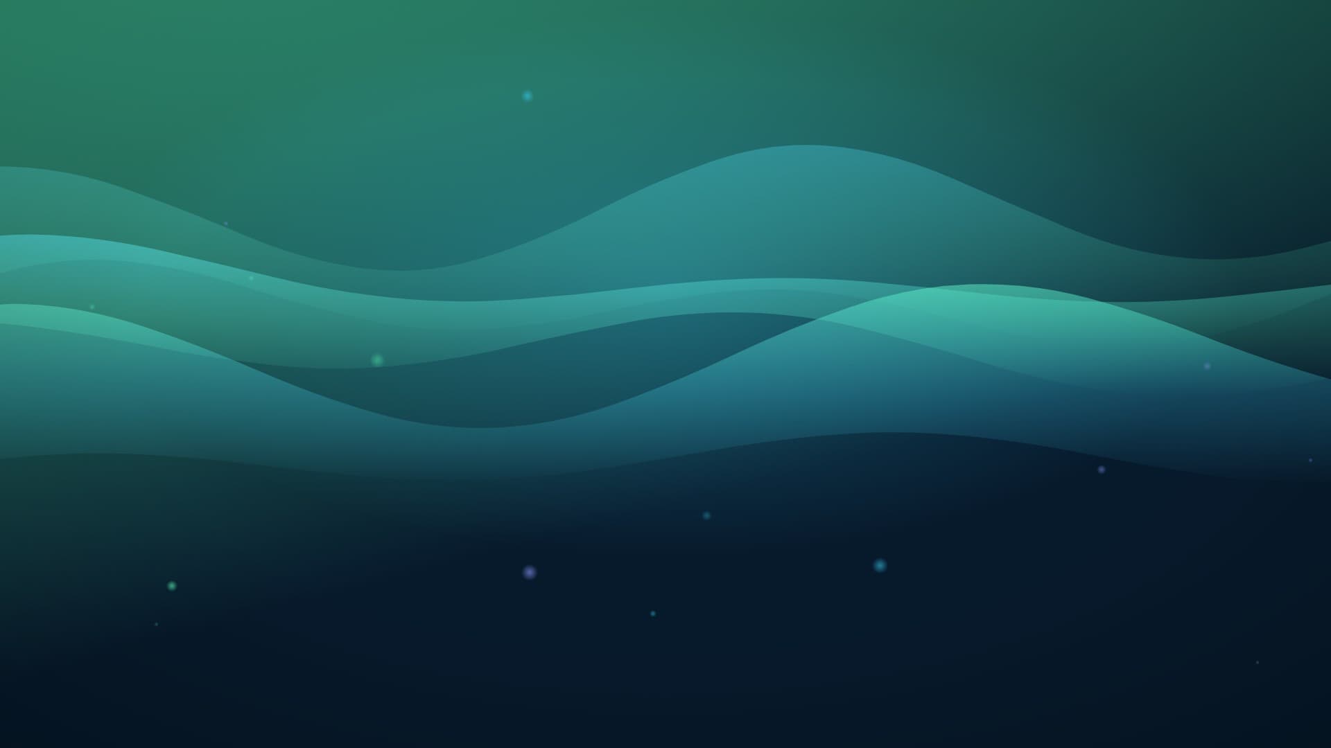 aurora breath landscape loop video background preview