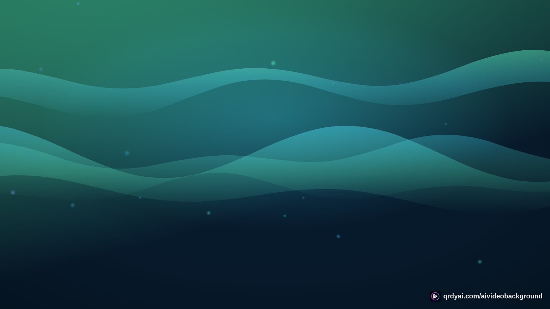 aurora breath landscape loop video background preview