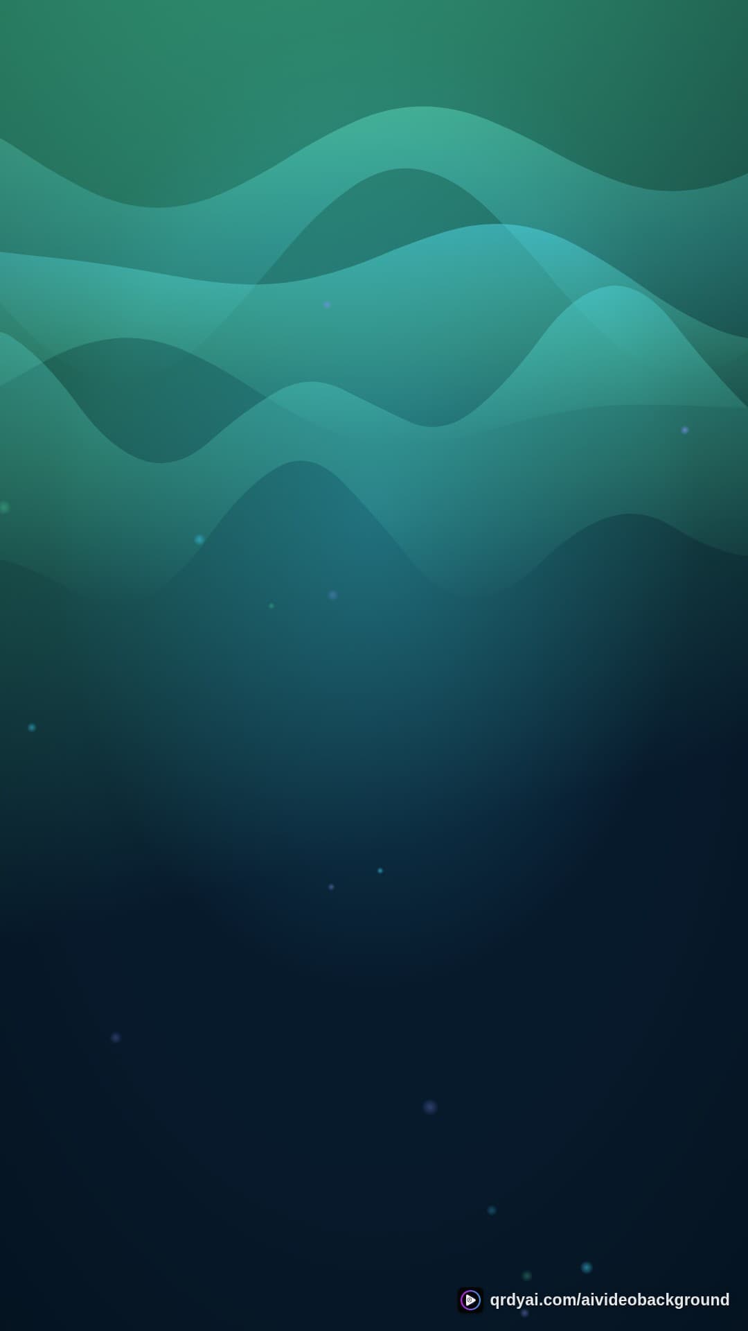 aurora breath portrait loop video background preview