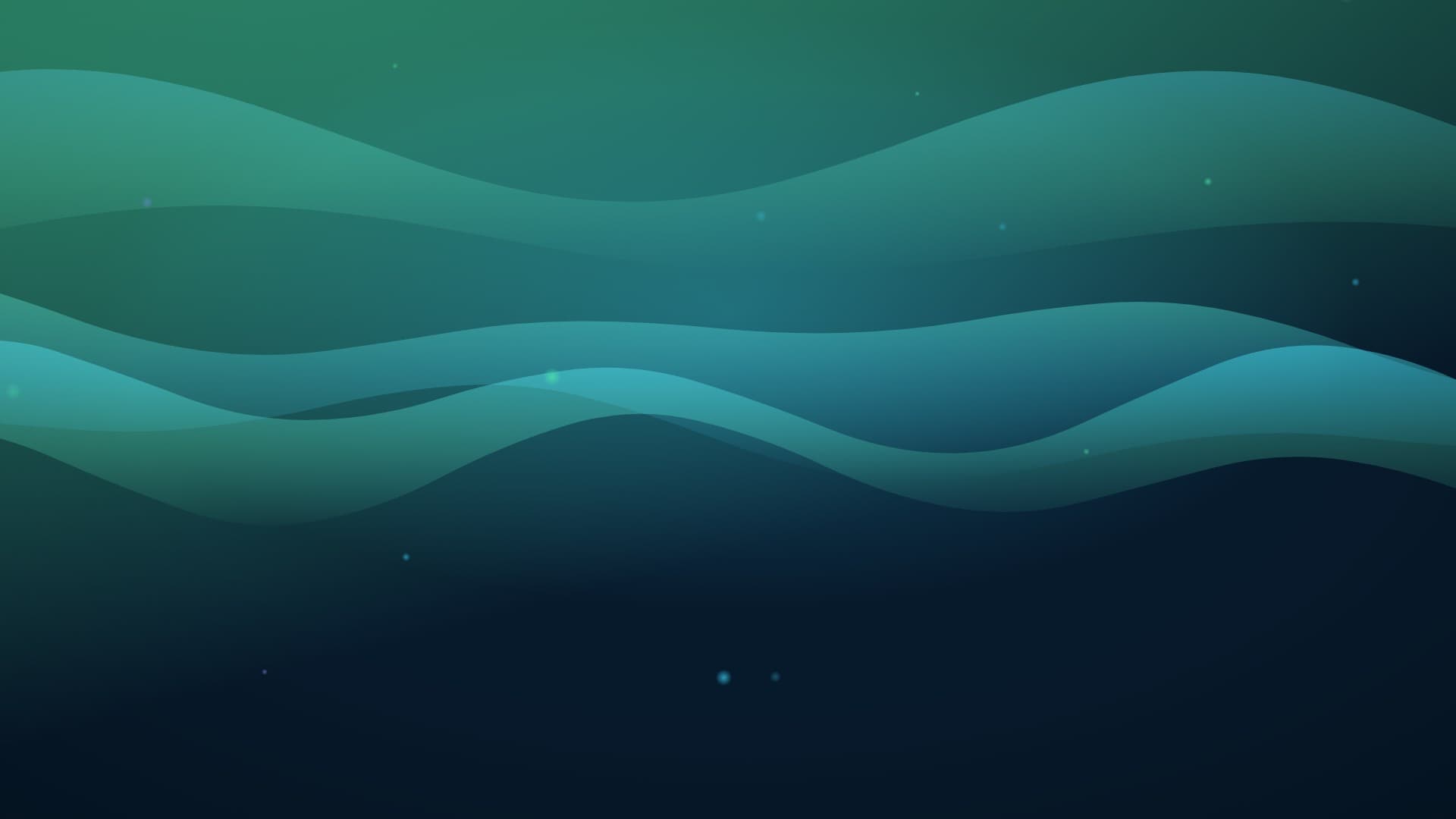 aurora breath landscape loop video background preview