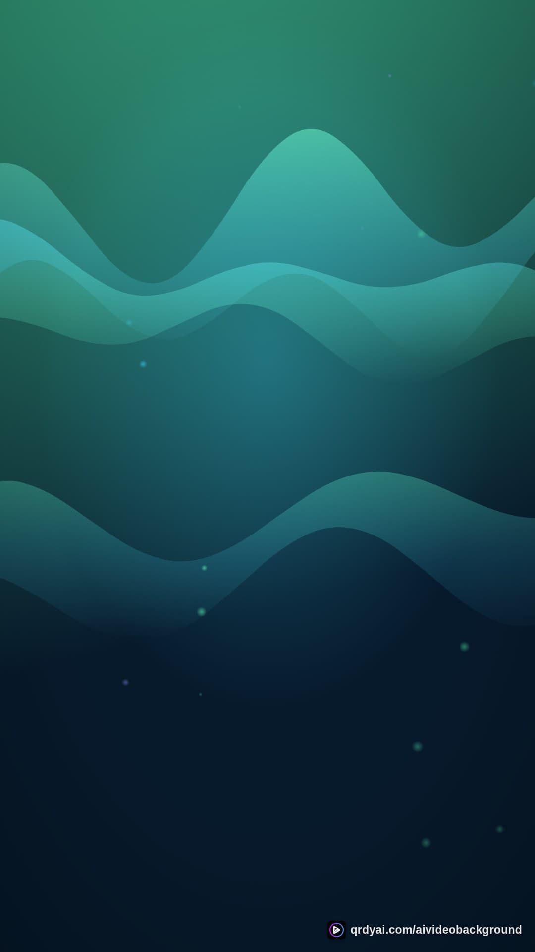 aurora breath portrait loop video background preview