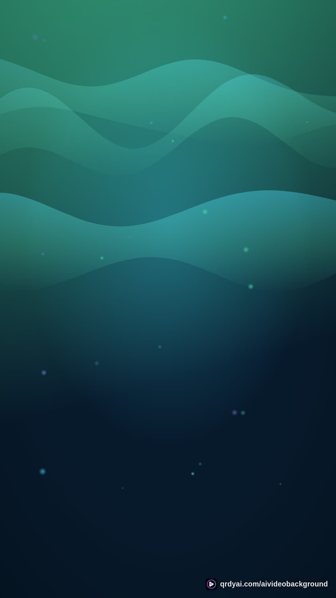 aurora breath portrait loop video background preview