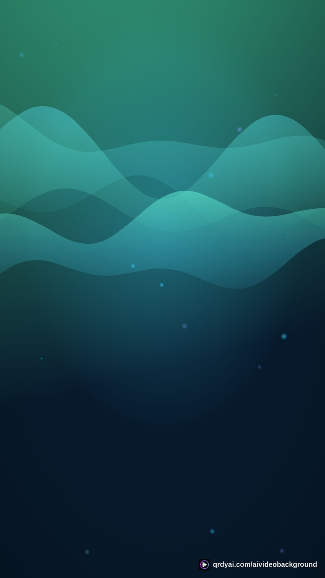aurora breath portrait loop video background preview