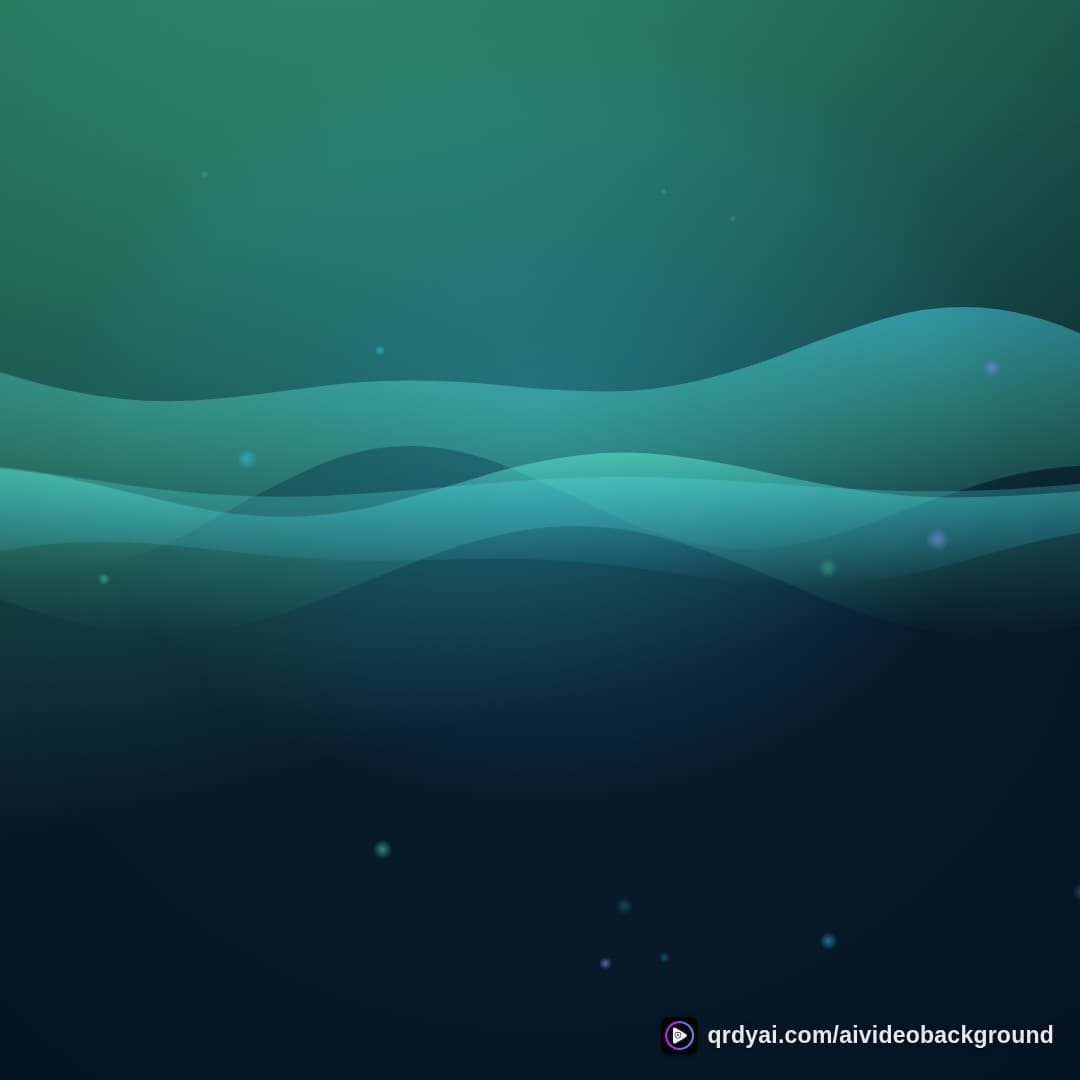 aurora breath square loop video background preview