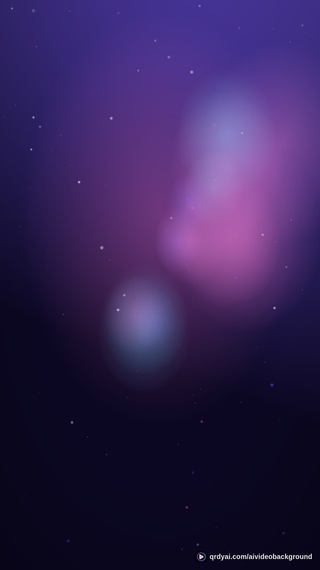 cosmos drift portrait loop video background preview