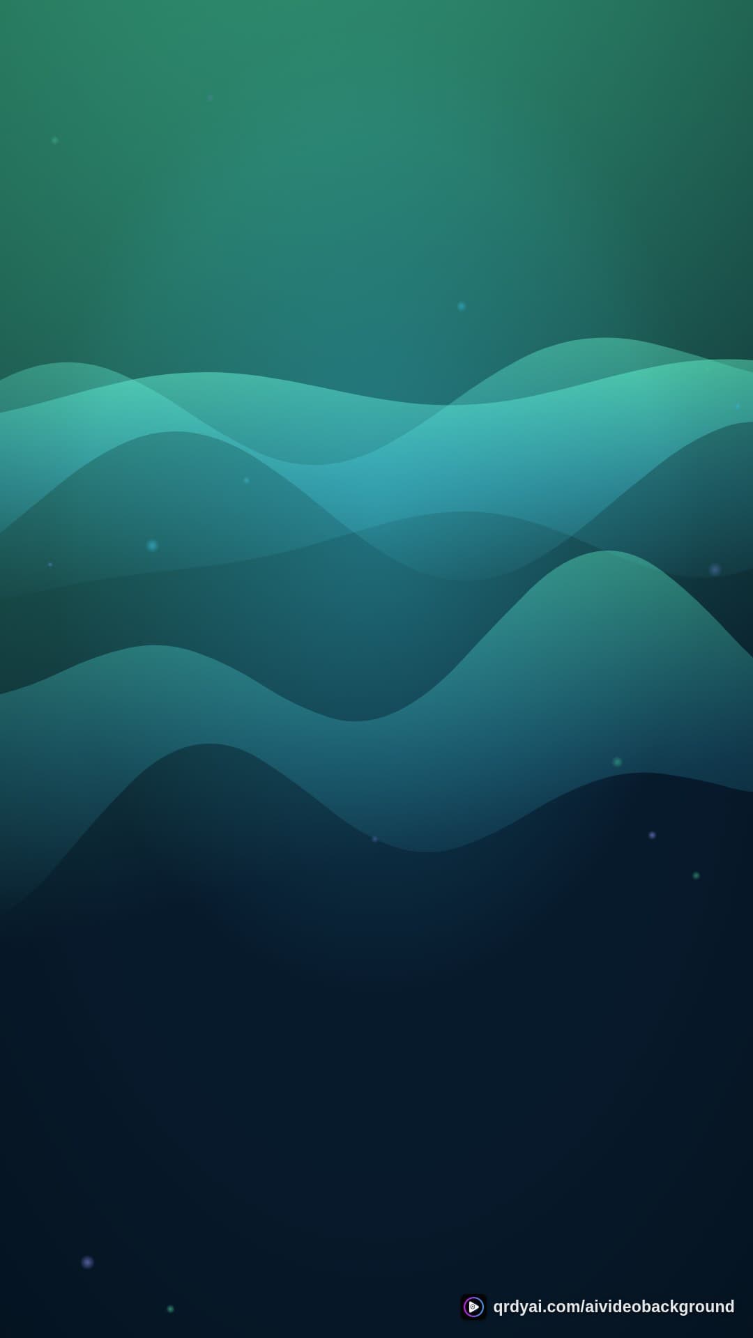 aurora breath portrait loop video background preview