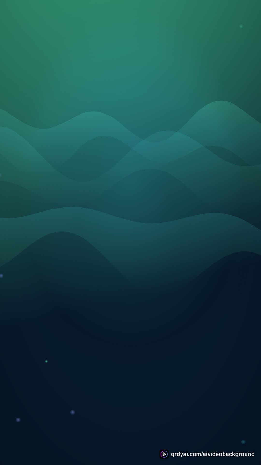 aurora breath portrait loop video background preview