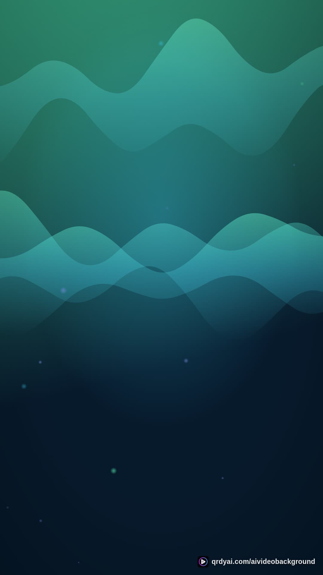 aurora breath portrait loop video background preview