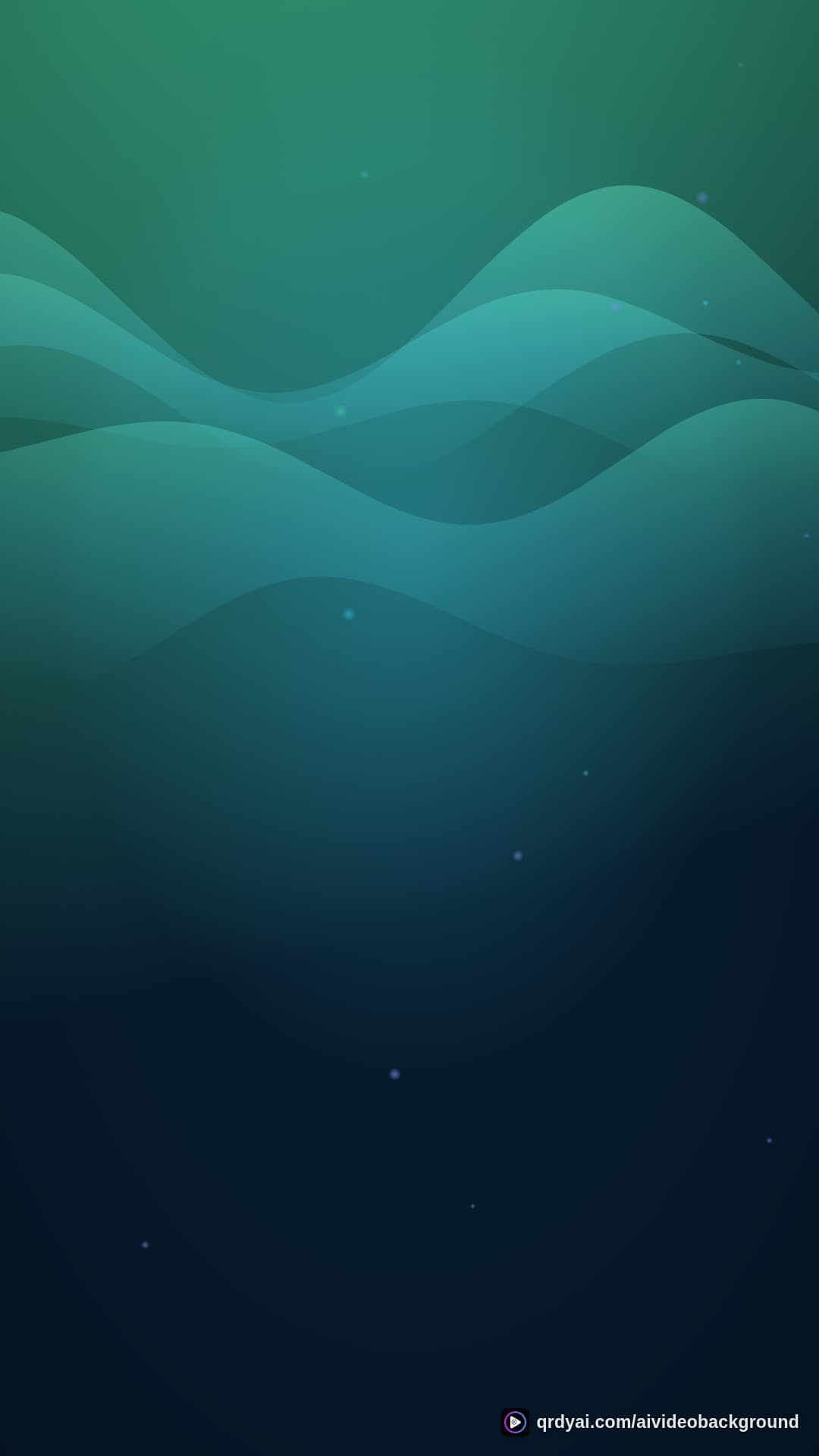 aurora breath portrait loop video background preview