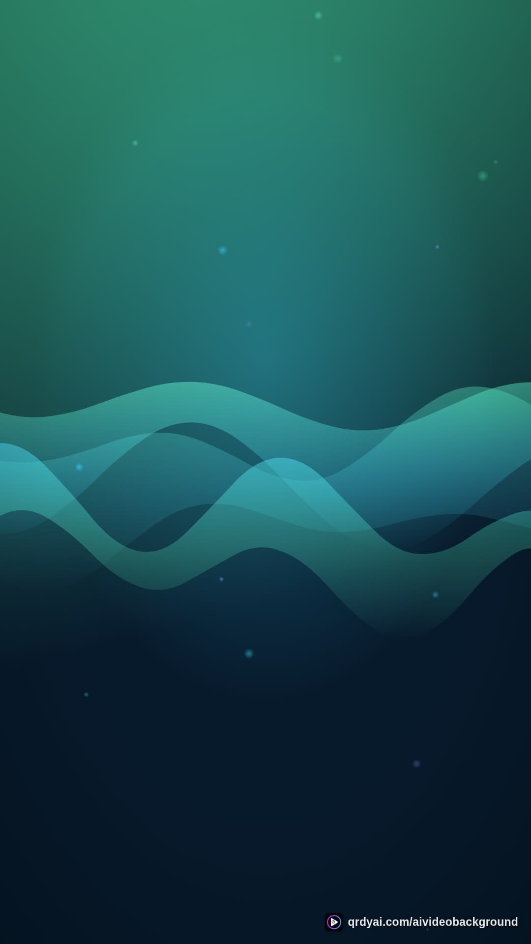 aurora breath portrait loop video background preview