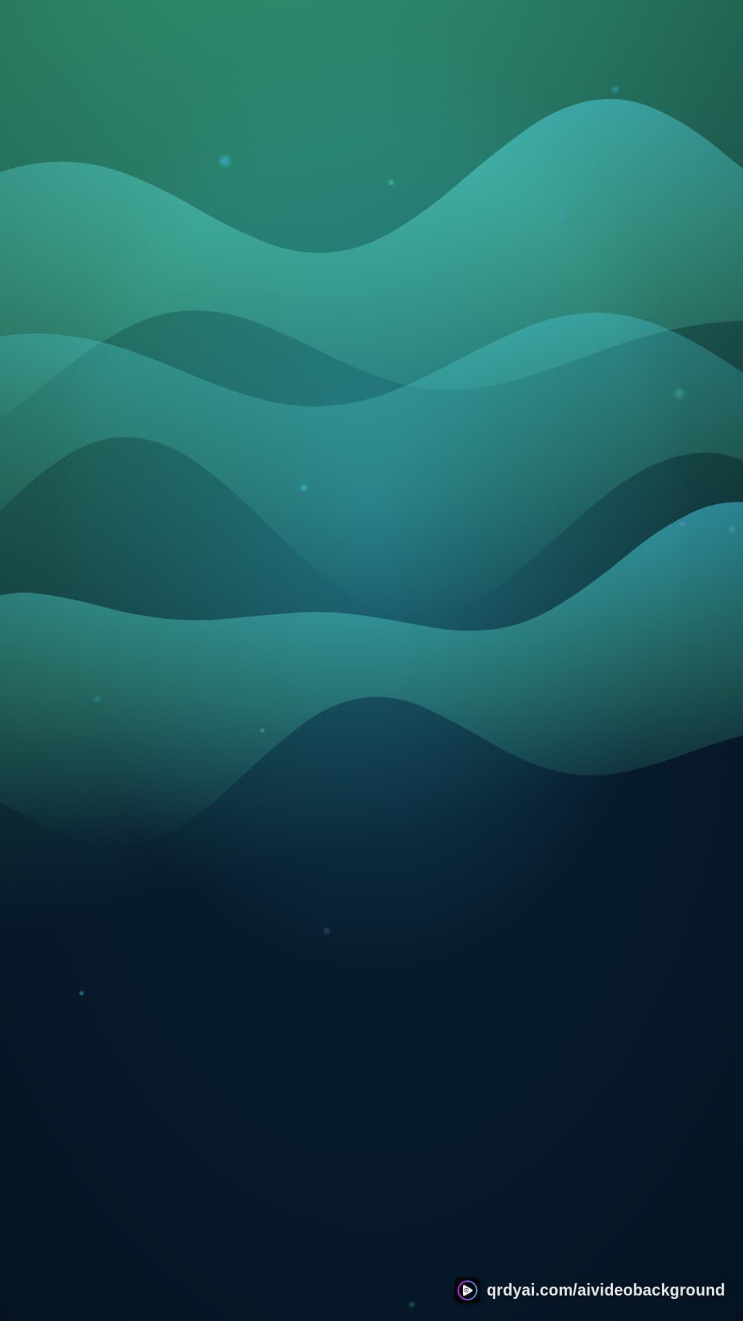 aurora breath portrait loop video background preview