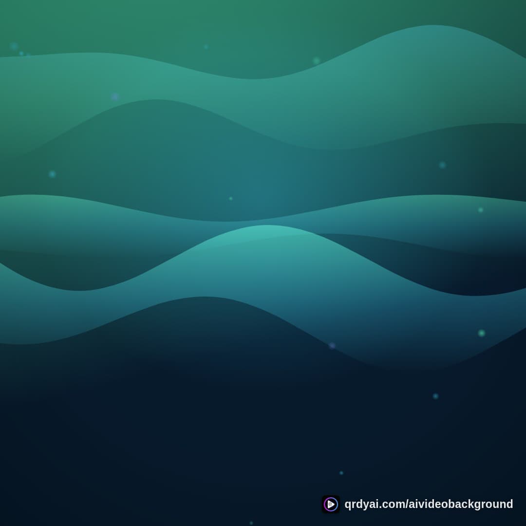 aurora breath square loop video background preview