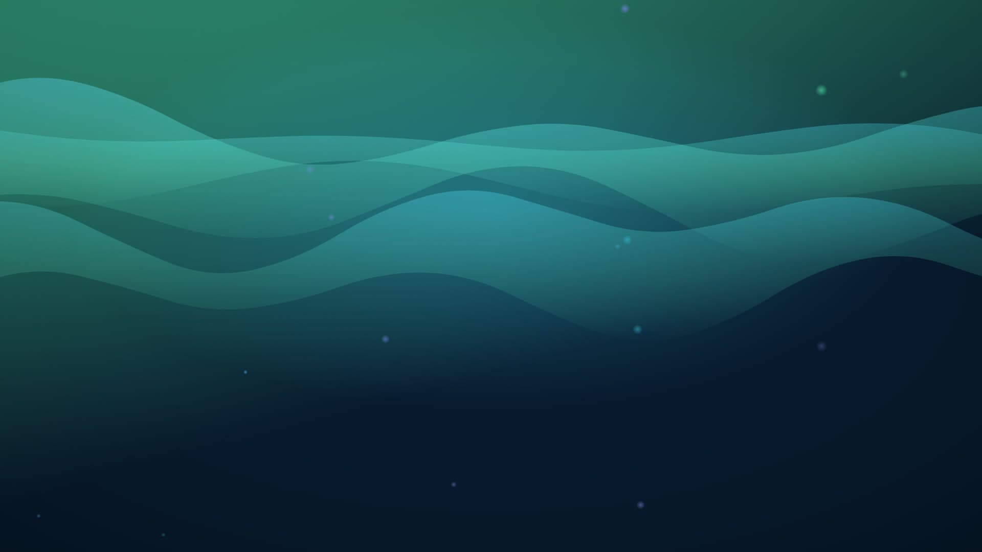 aurora breath landscape loop video background preview