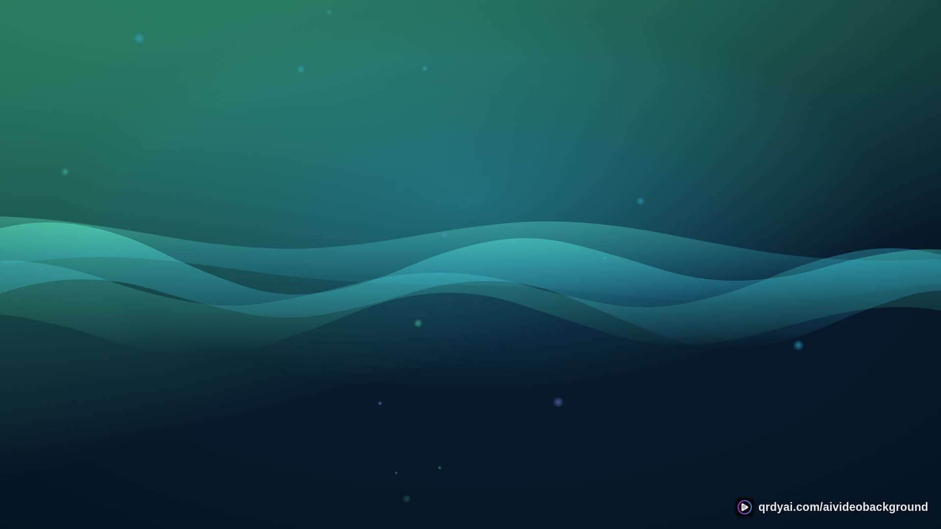 aurora breath landscape loop video background preview