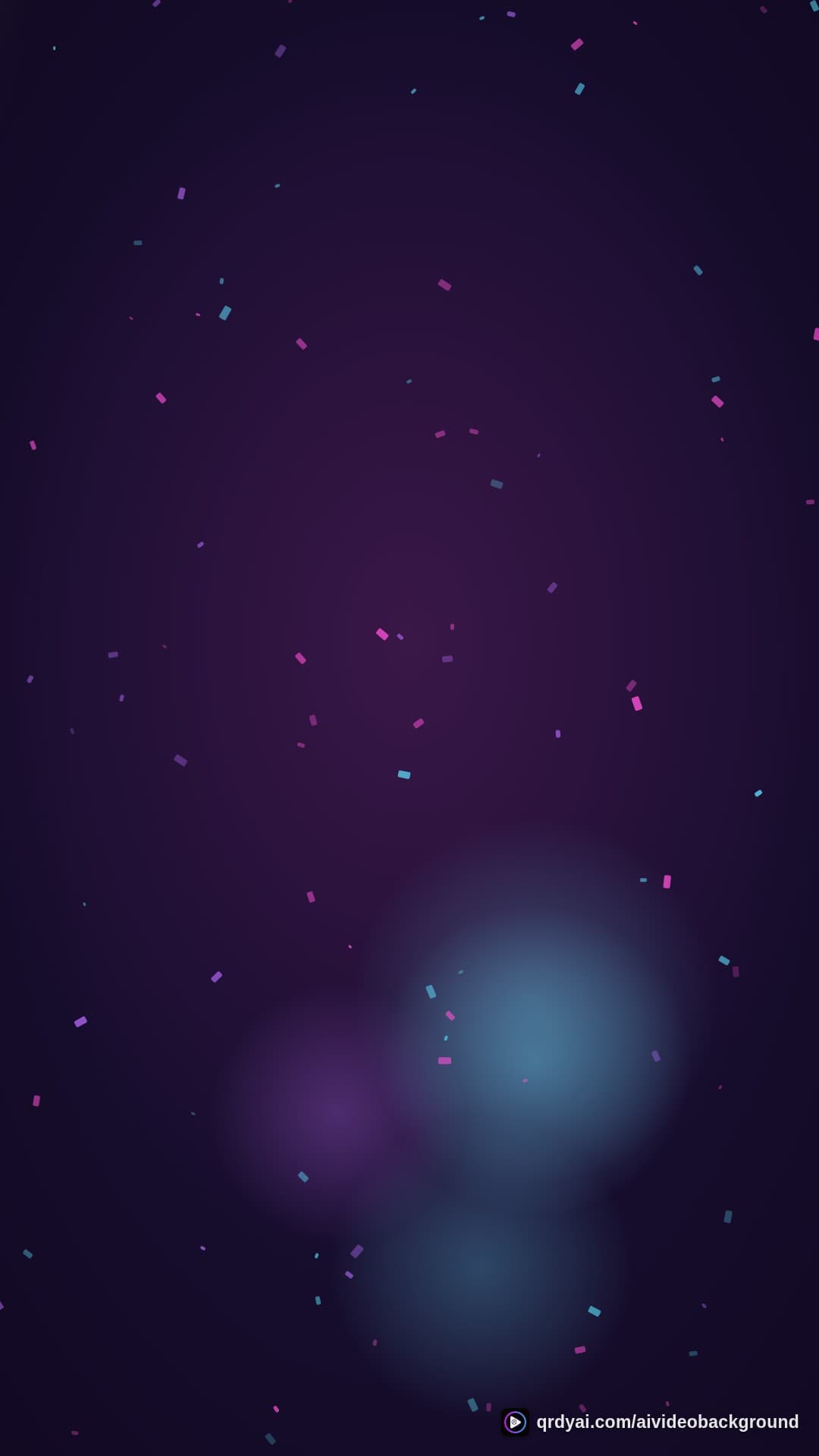 confetti celebration burst portrait loop video background preview