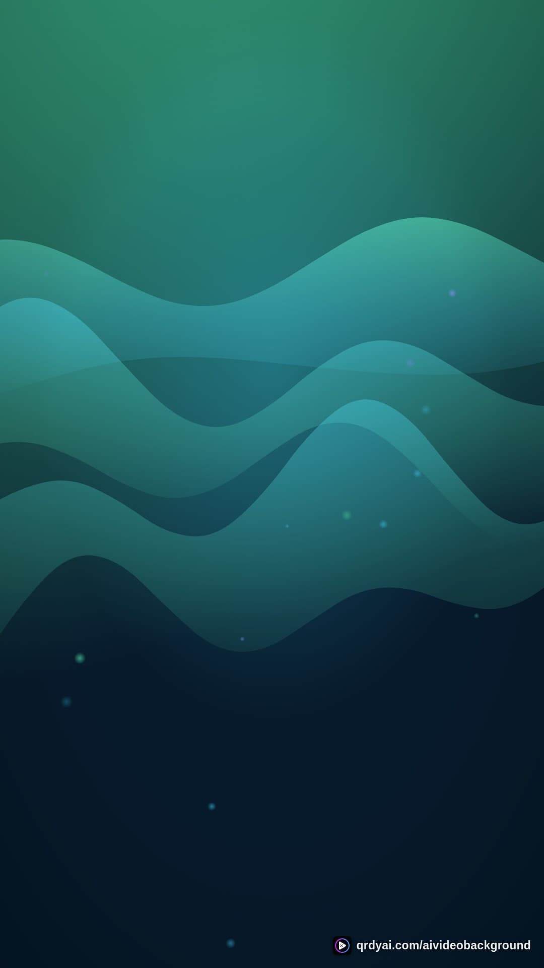 aurora breath portrait loop video background preview