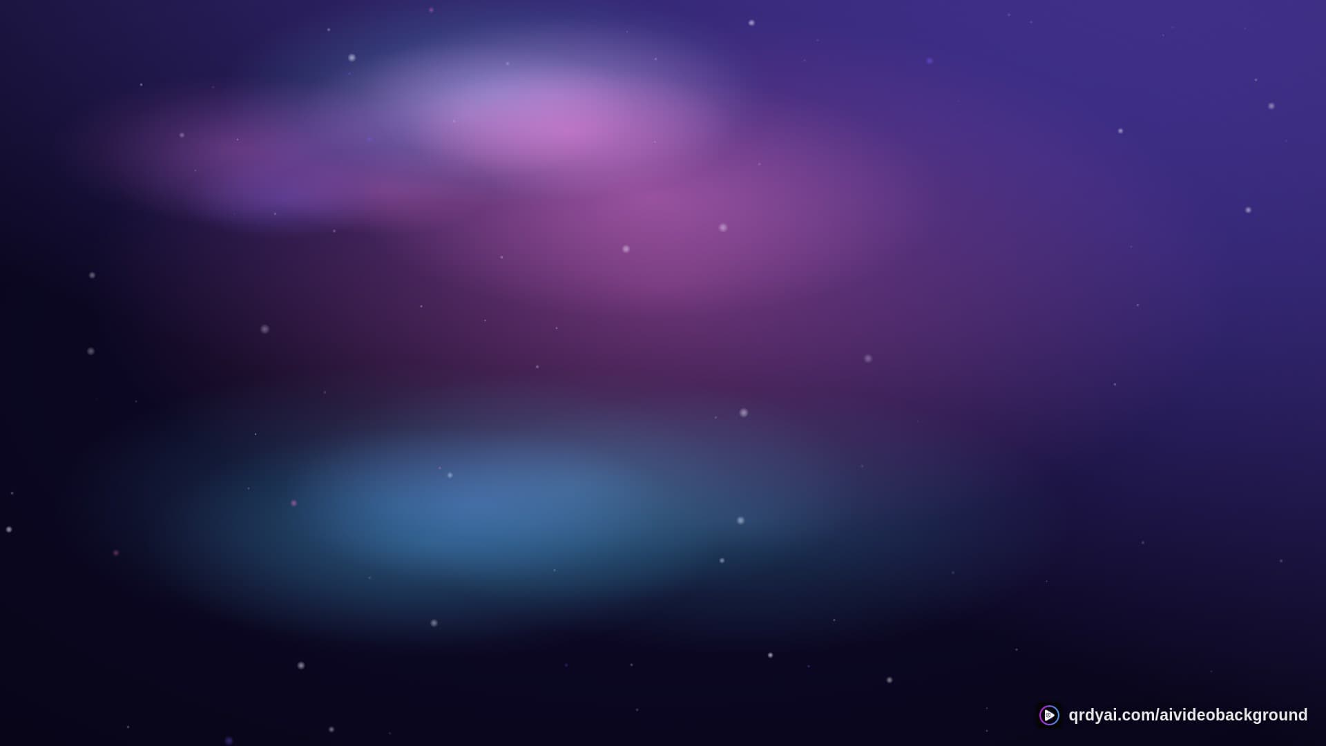 cosmos drift landscape loop video background preview
