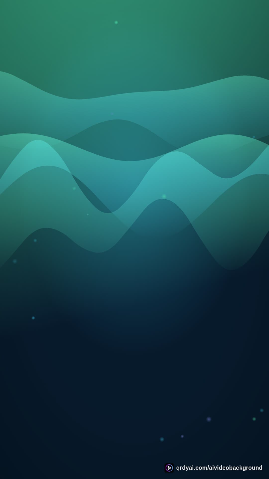 aurora breath portrait loop video background preview