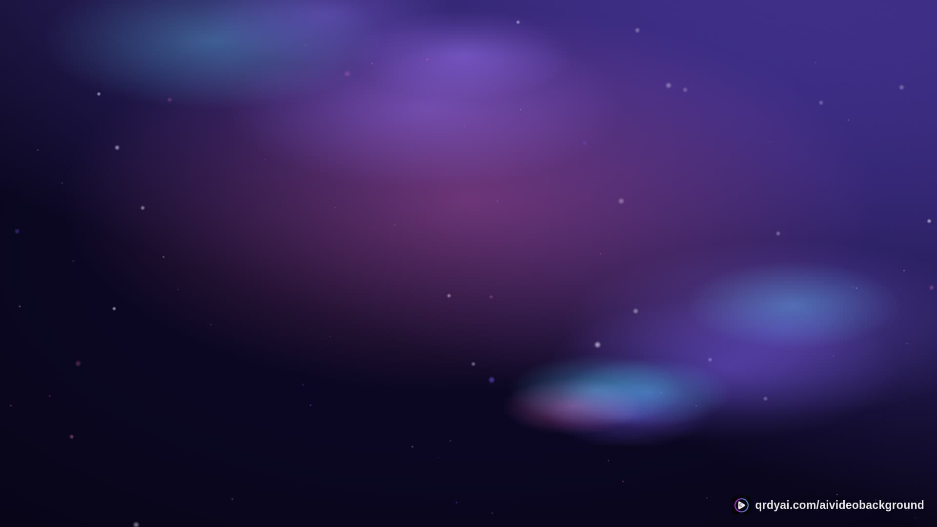 cosmos drift landscape loop video background preview