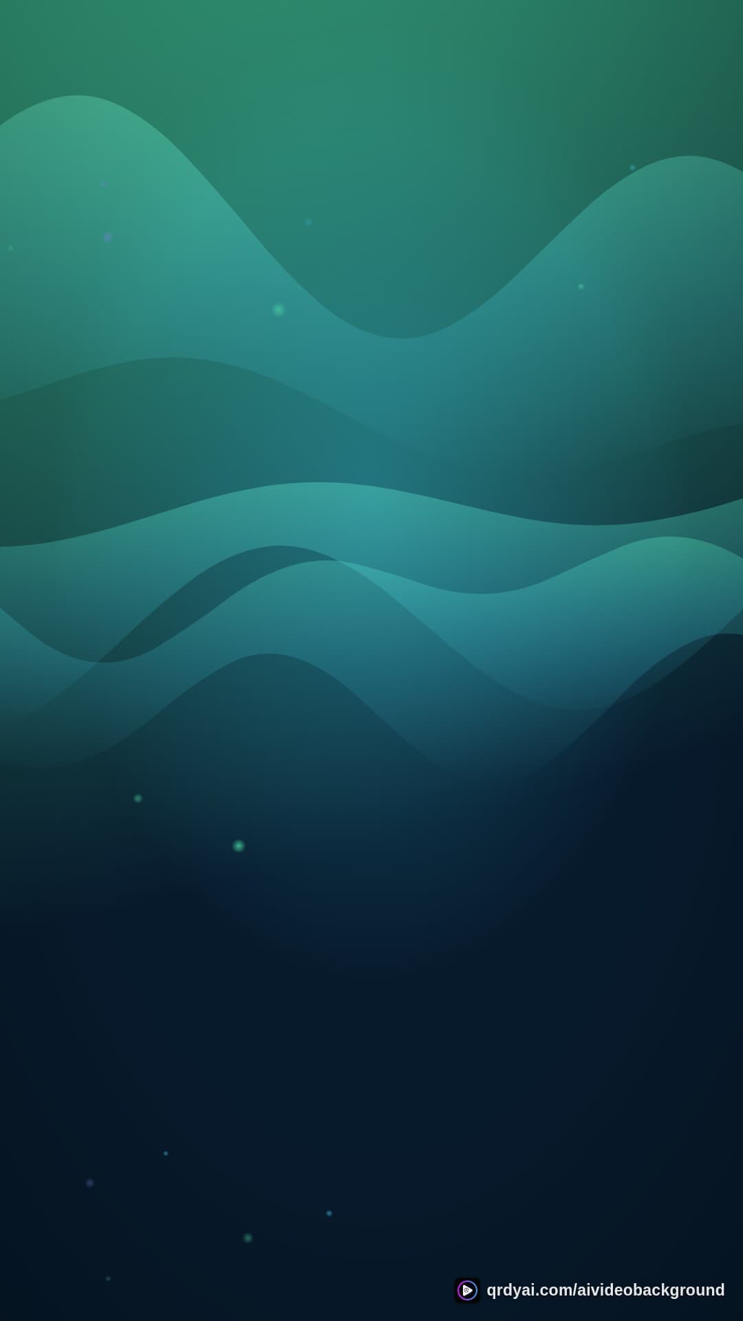 aurora breath portrait loop video background preview