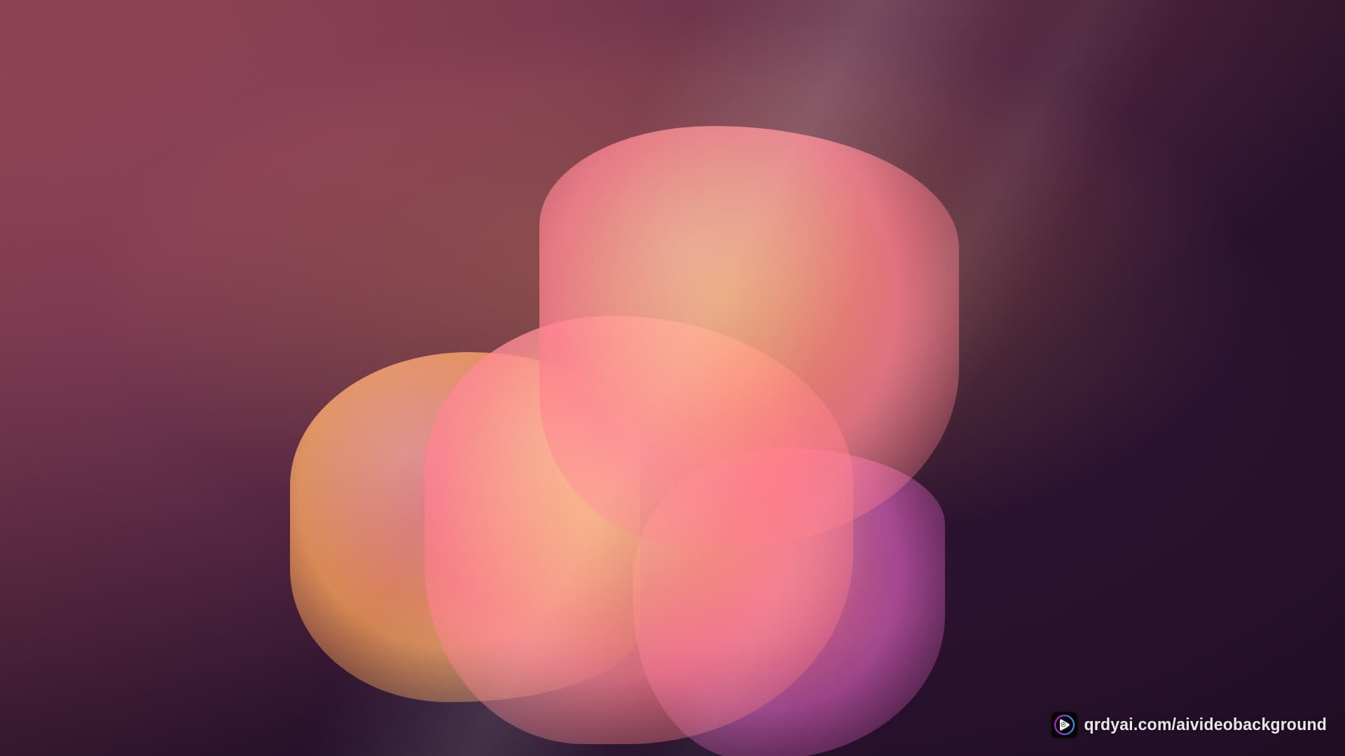 liquid melt landscape loop video background preview