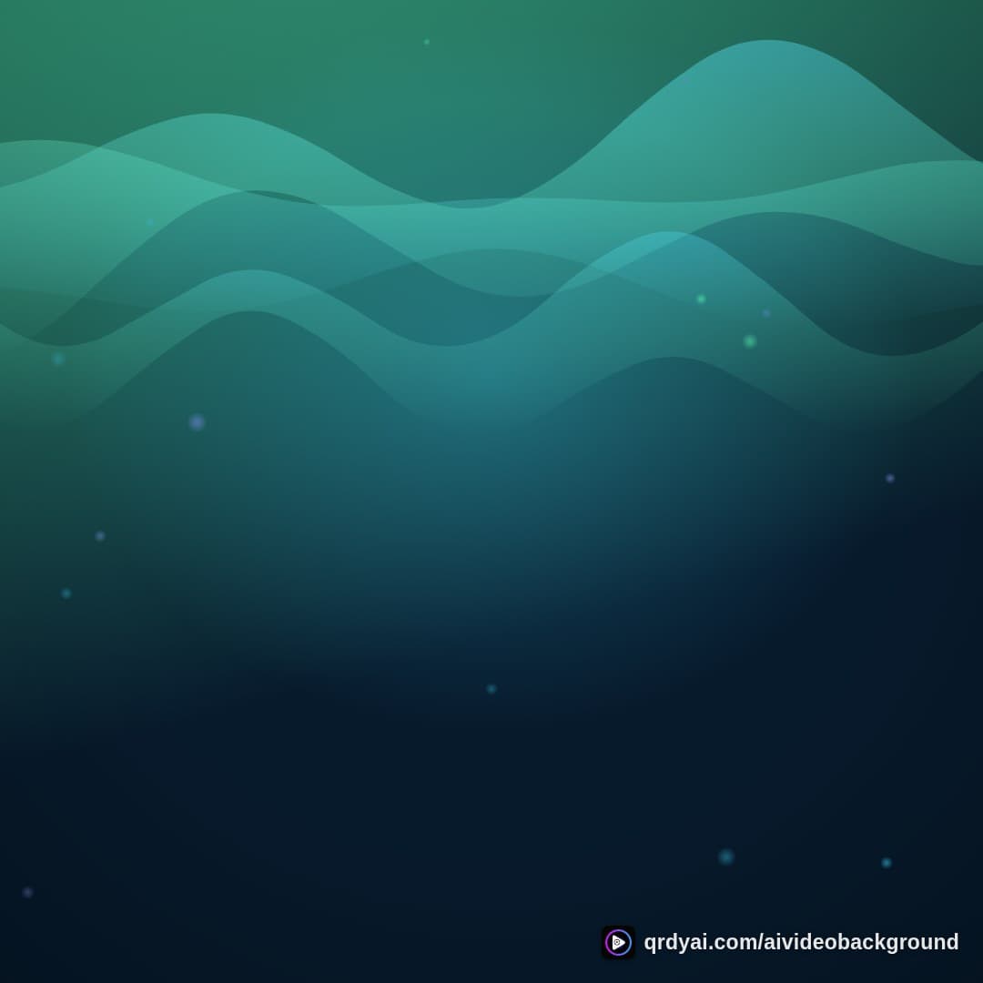 aurora breath square loop video background preview