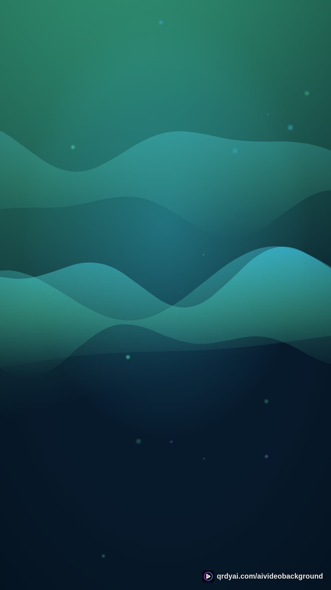 aurora breath portrait loop video background preview