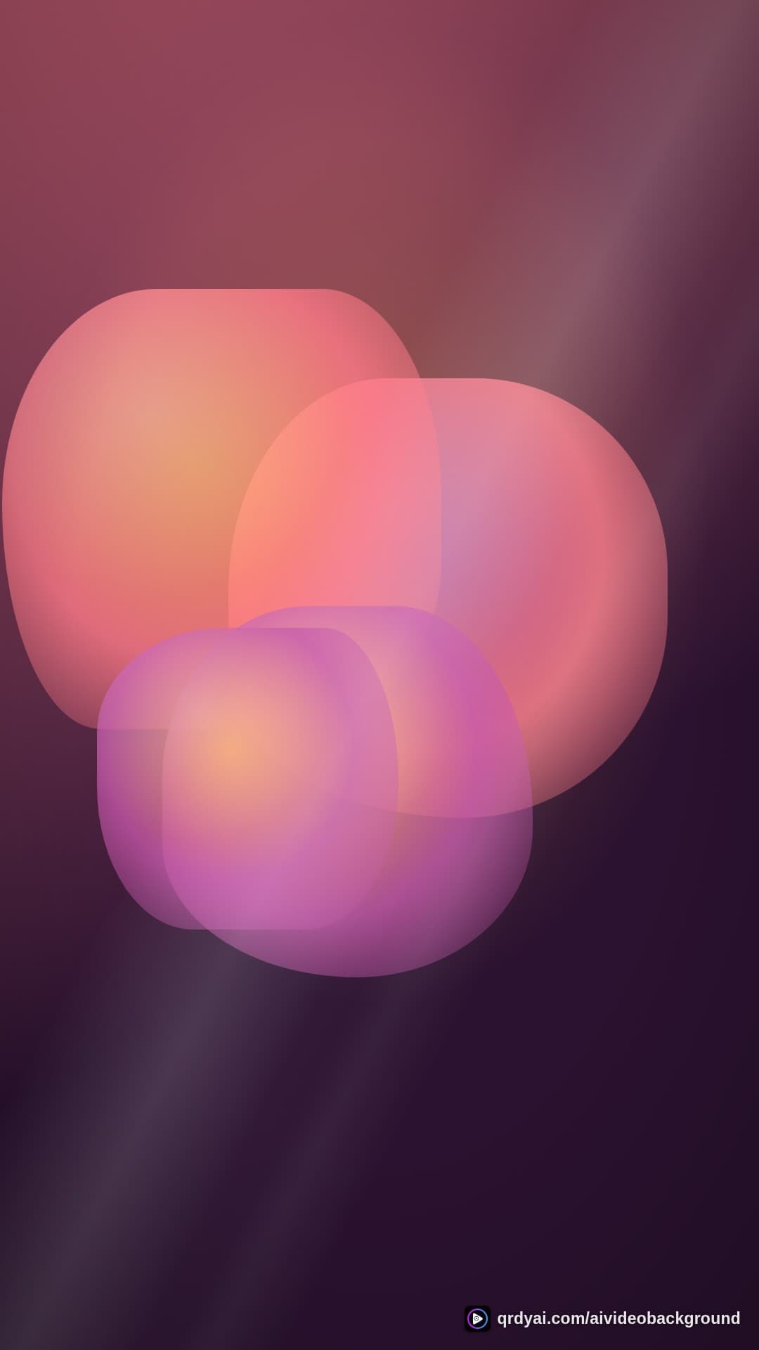 liquid melt portrait loop video background preview