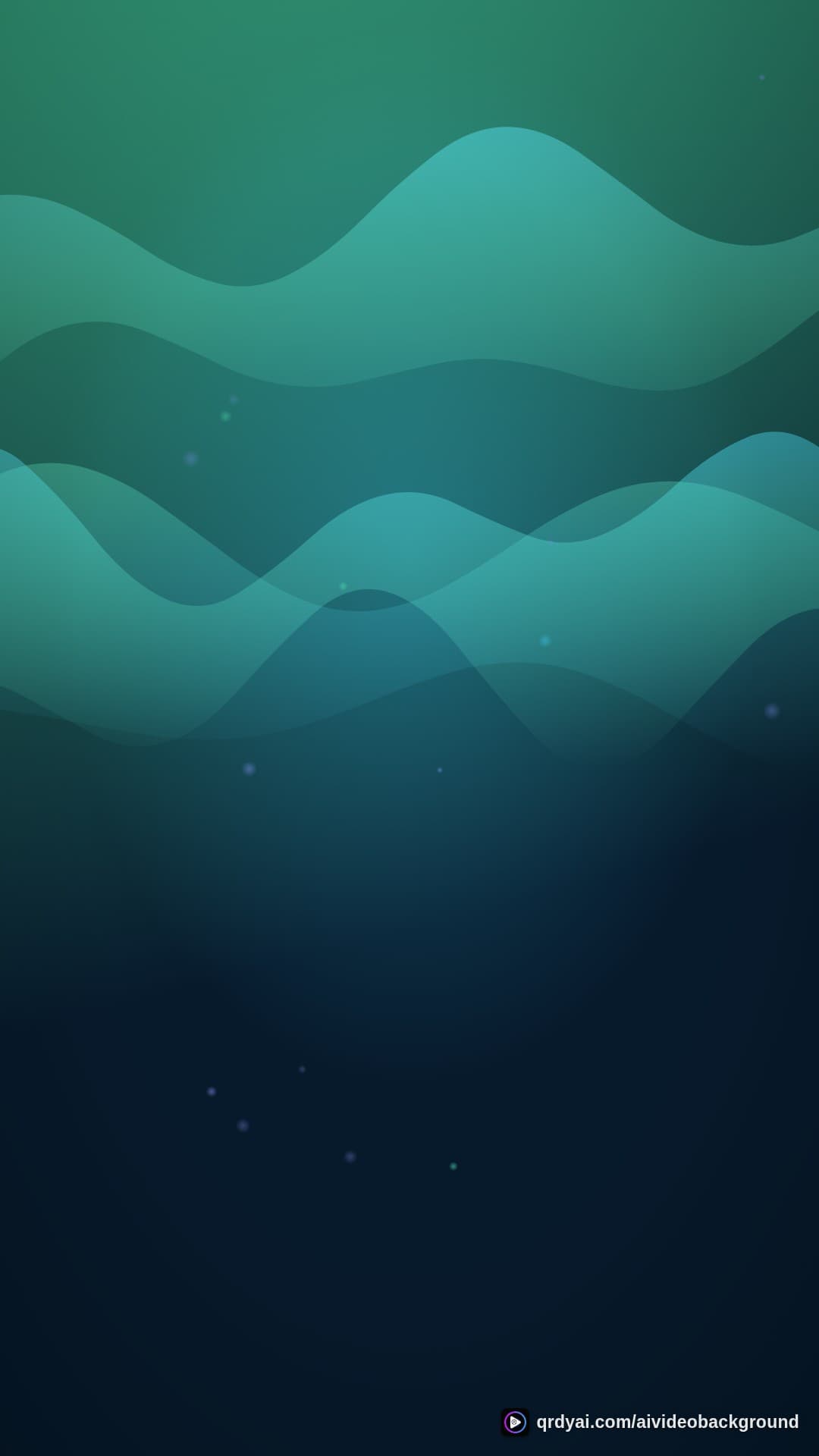 aurora breath portrait loop video background preview