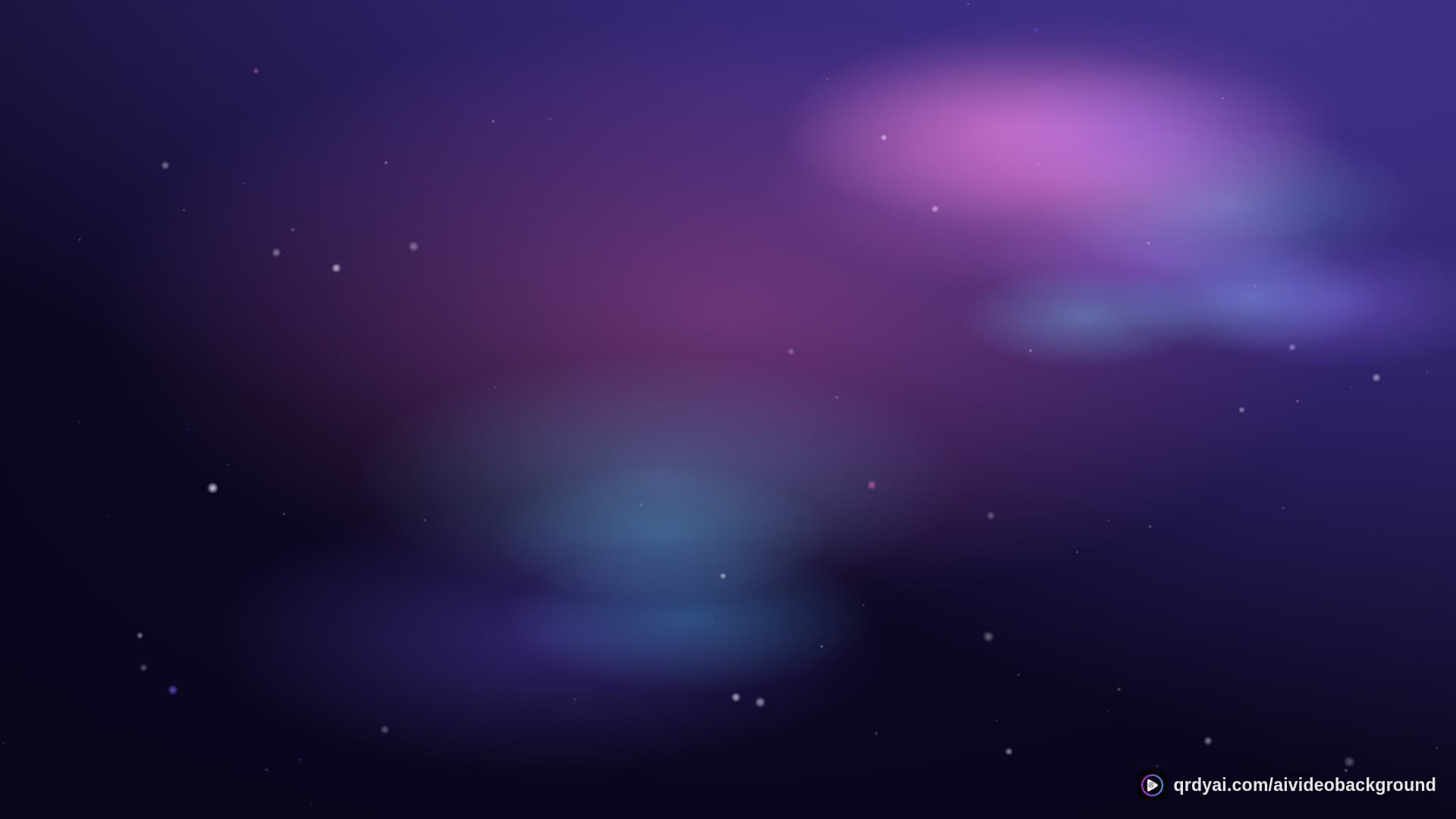 cosmos drift landscape loop video background preview