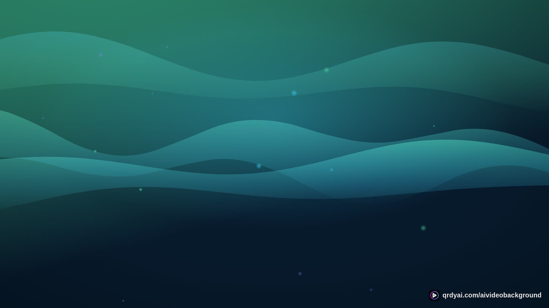aurora breath landscape loop video background preview