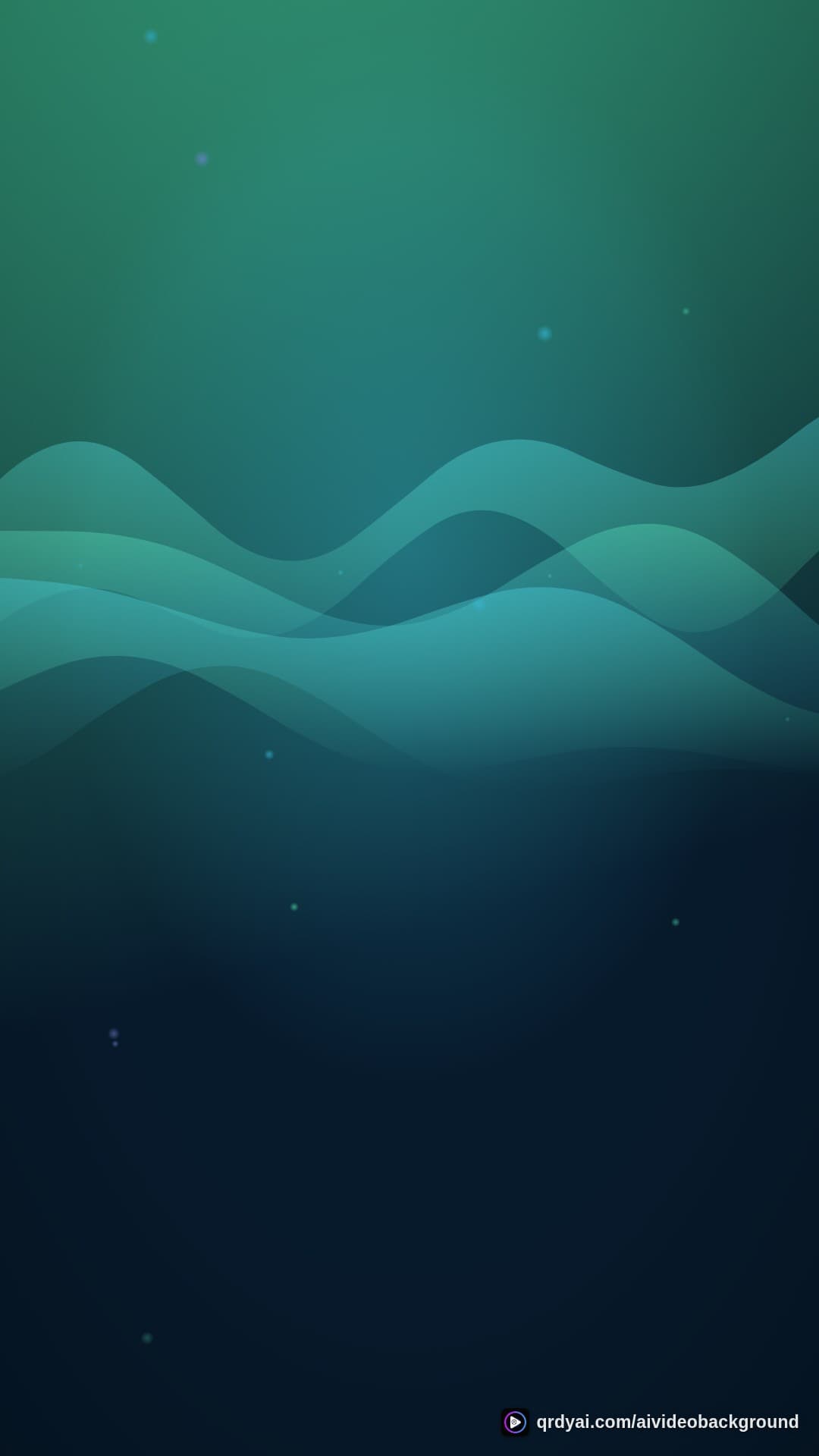aurora breath portrait loop video background preview