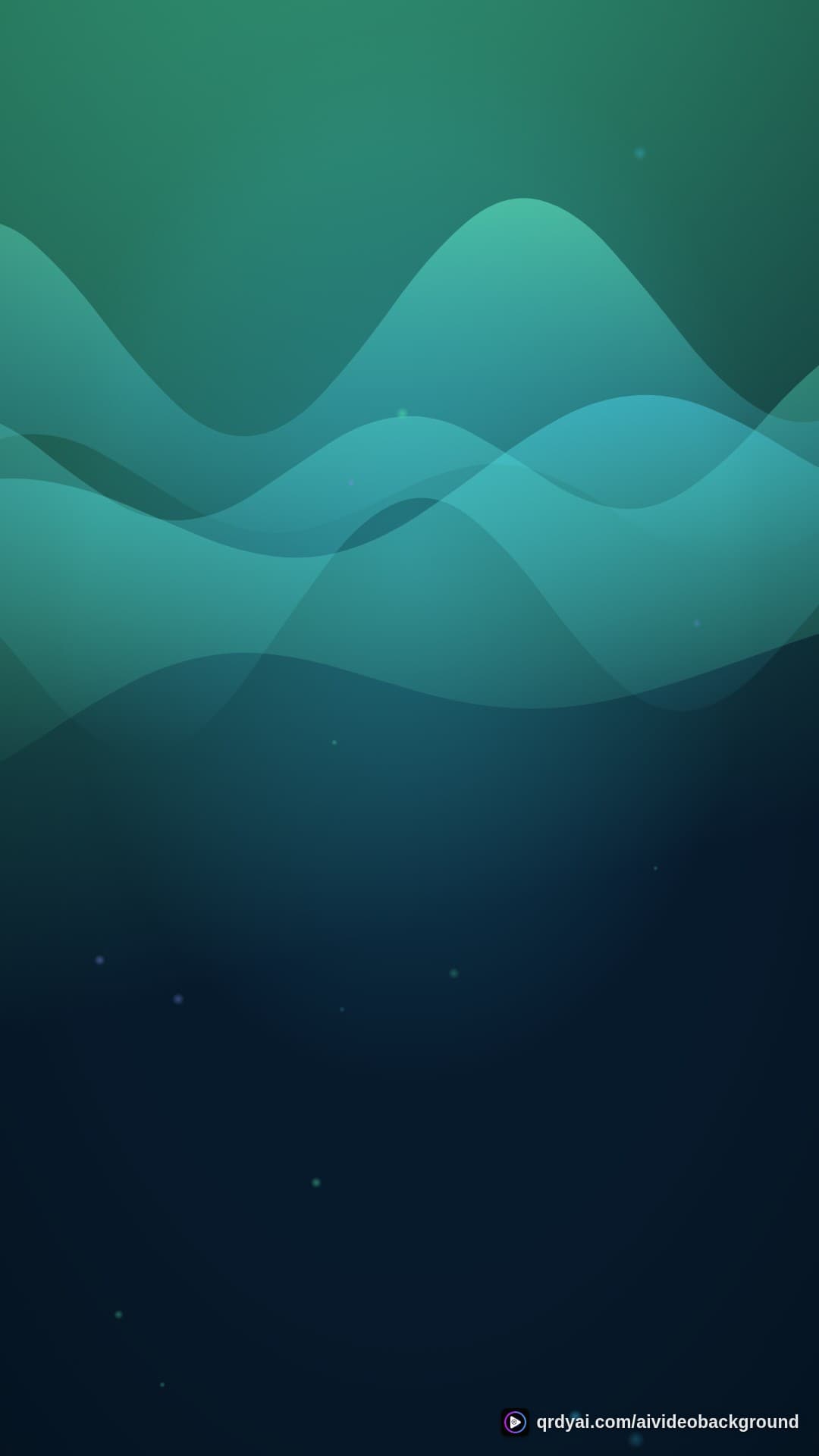 aurora breath portrait loop video background preview