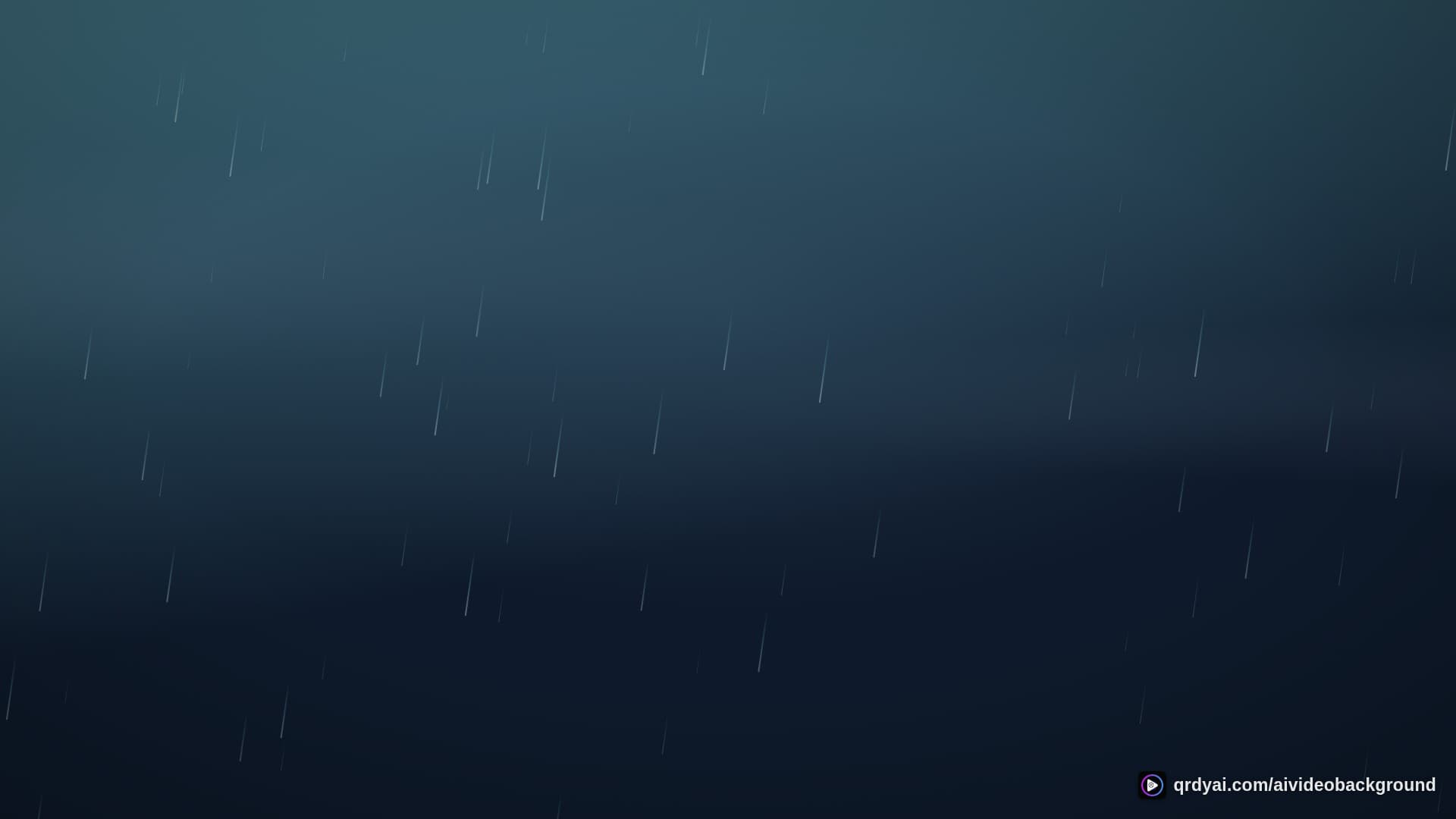 weather blue rain landscape loop video background preview