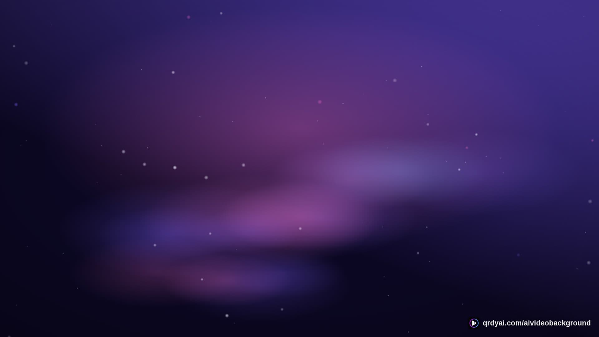 cosmos drift landscape loop video background preview