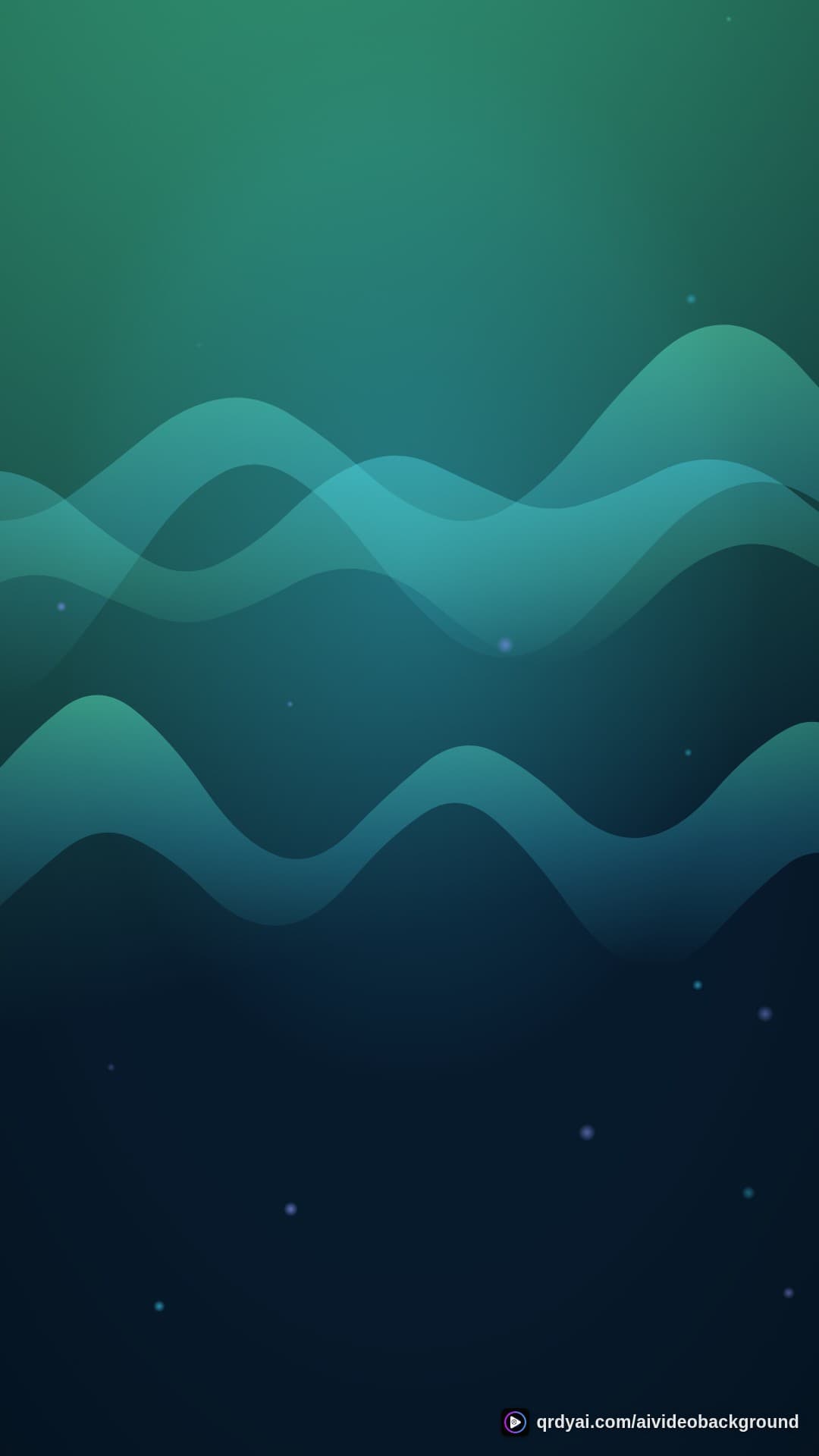 aurora breath portrait loop video background preview
