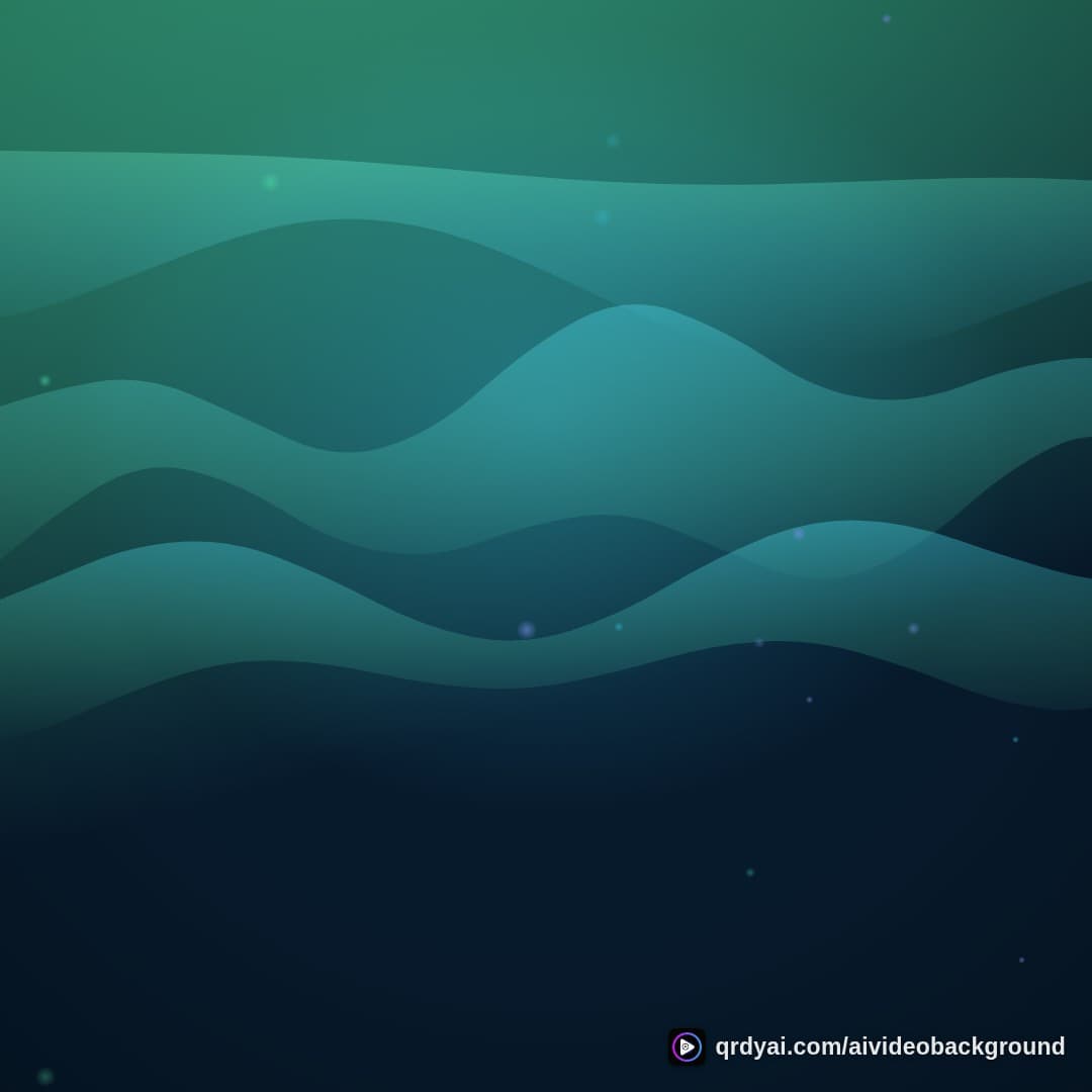 aurora breath square loop video background preview