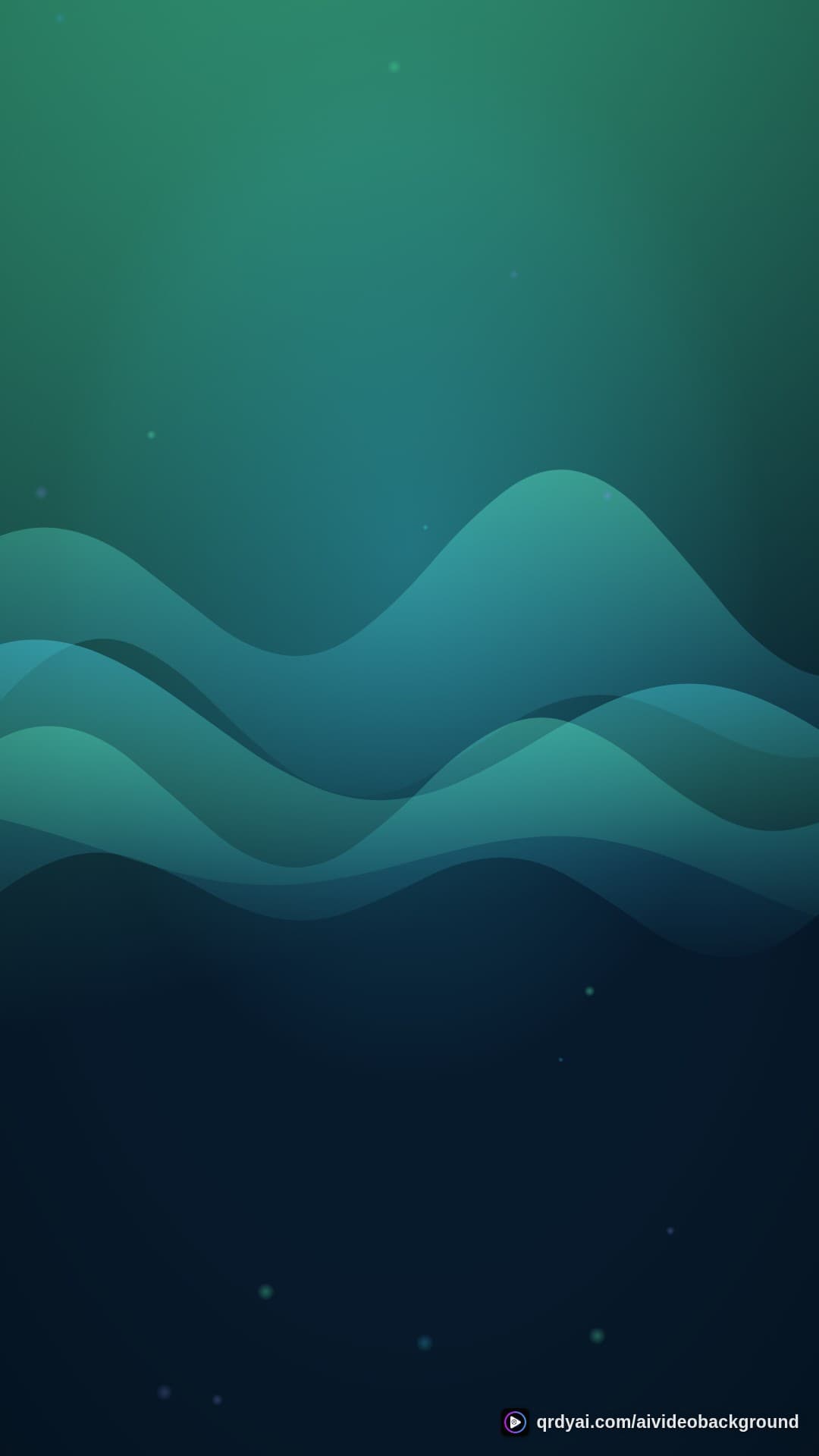 aurora breath portrait loop video background preview