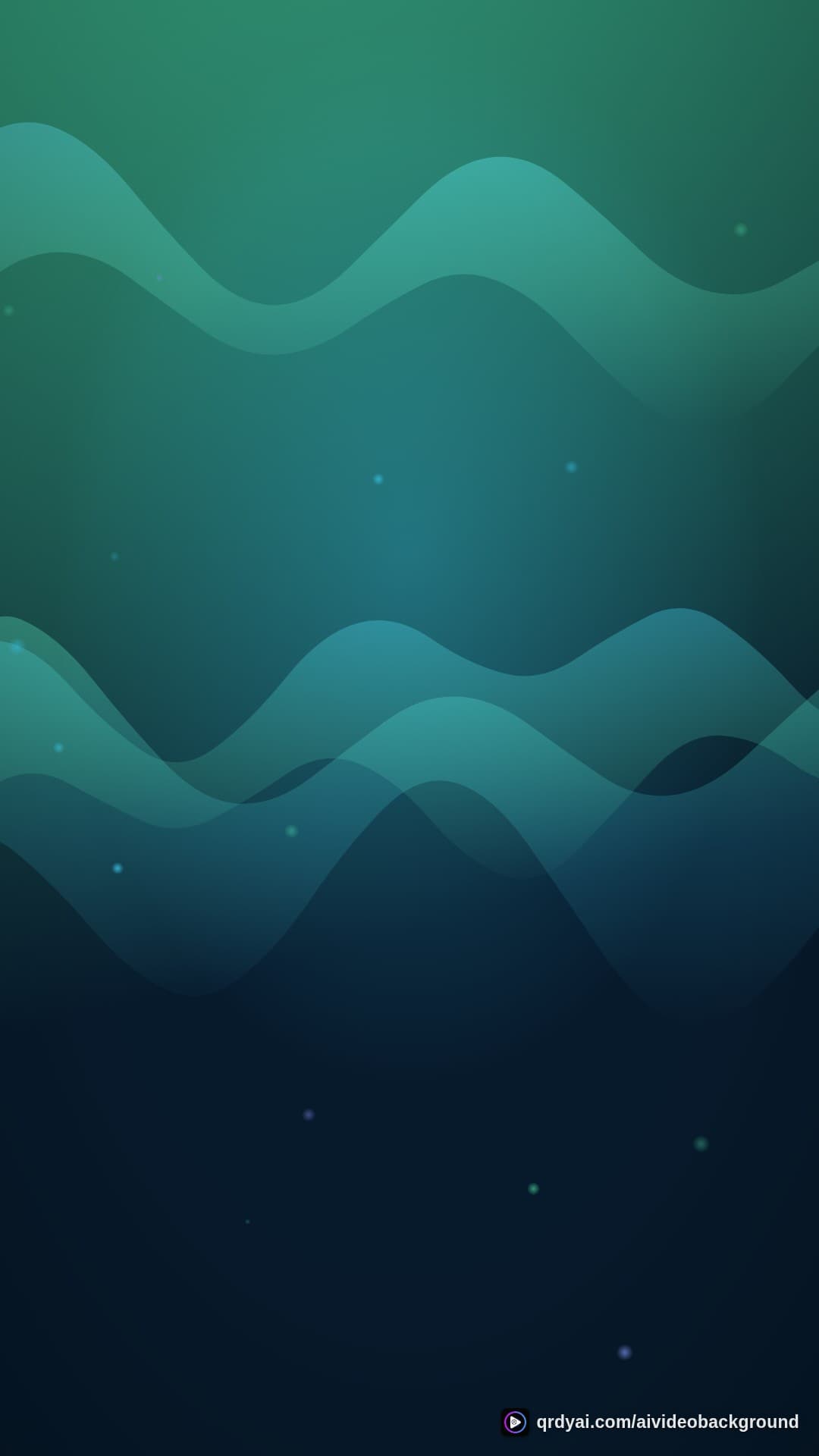 aurora breath portrait loop video background preview
