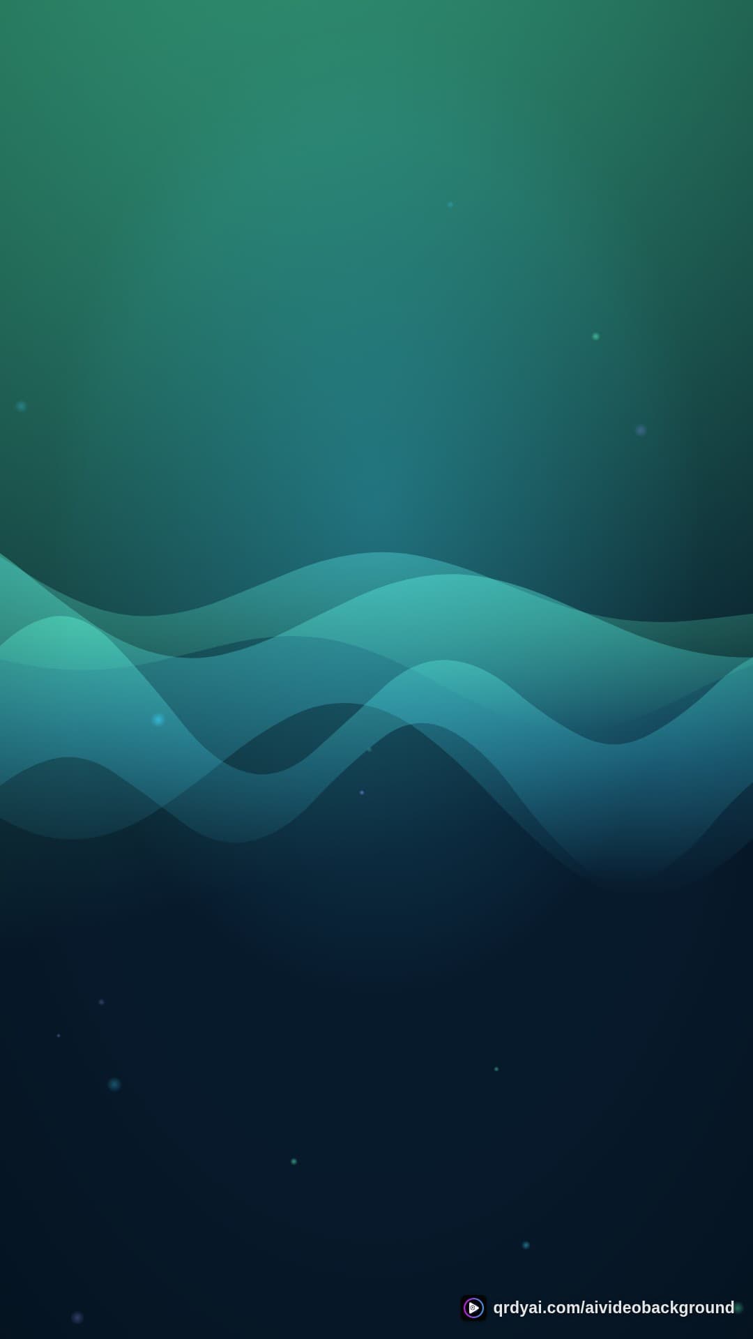aurora breath portrait loop video background preview