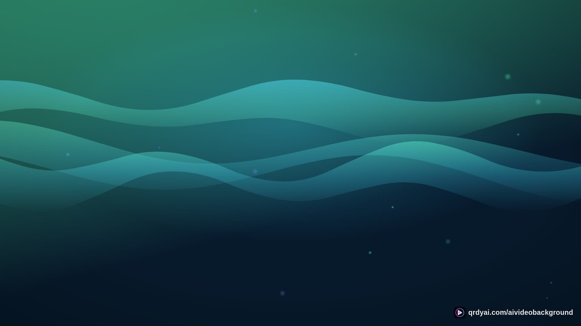 aurora breath landscape loop video background preview